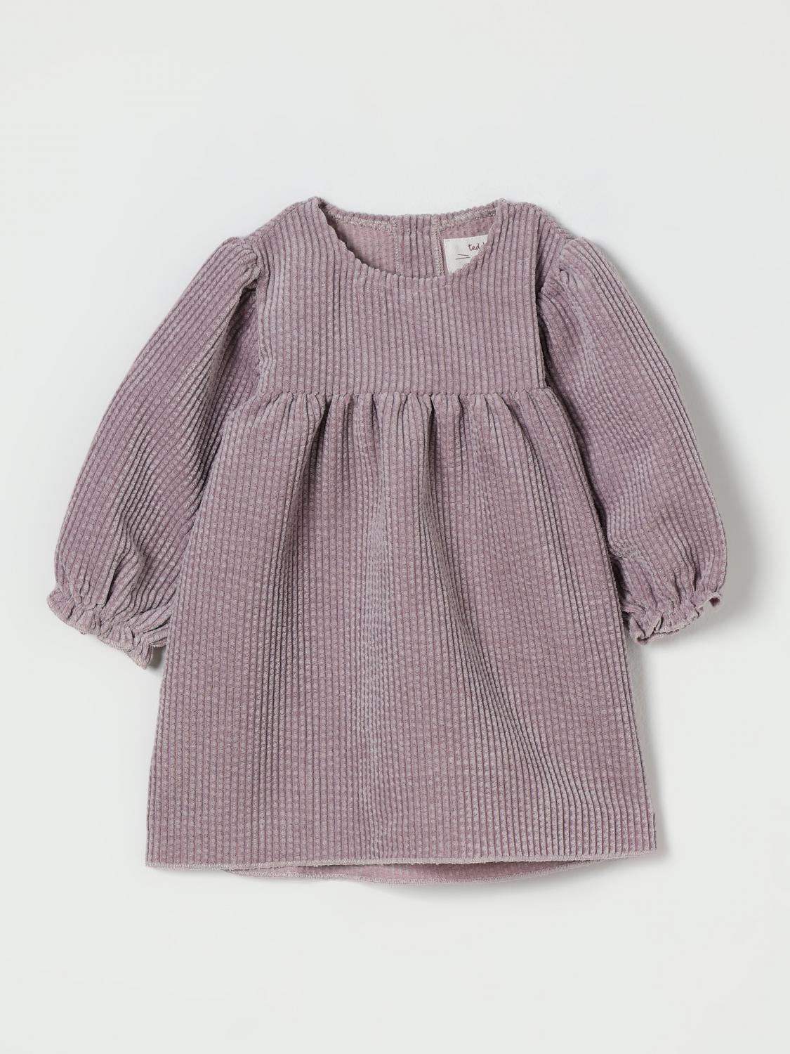 Teddy & Minou Romper Kids Color Violet In Purple