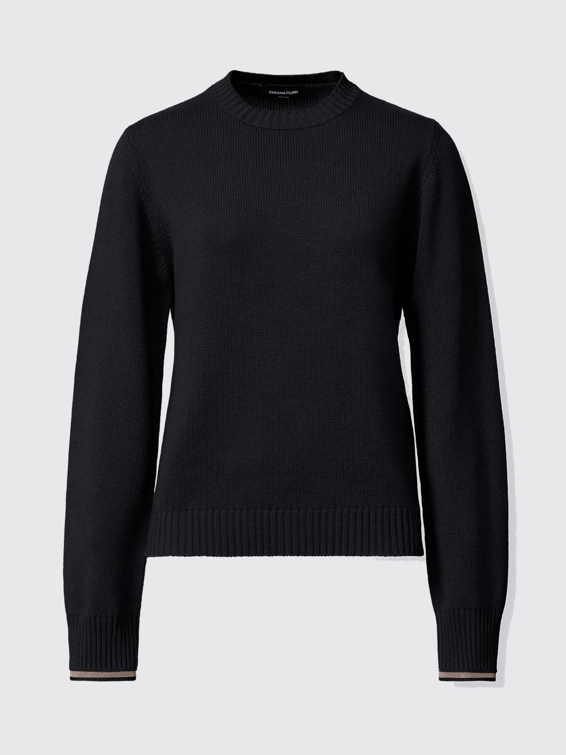 Fabiana Filippi Sweaters Light And Natural In Black
