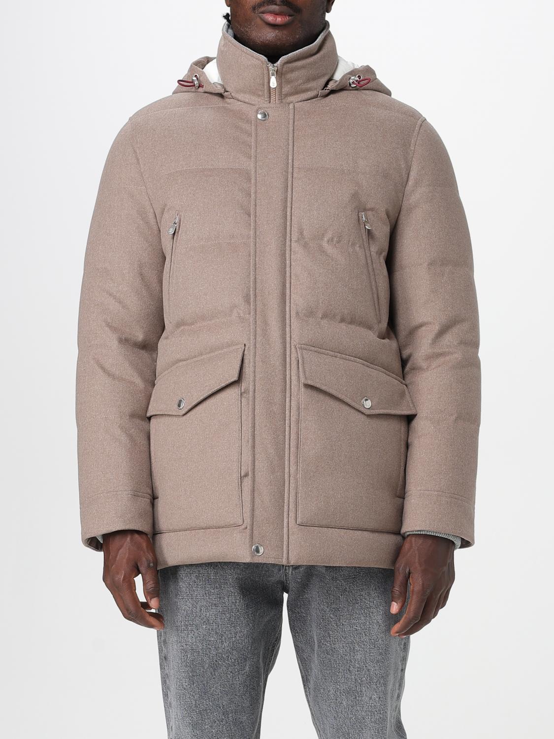 Brunello Cucinelli Jacket  Men Color Beige In Neutral