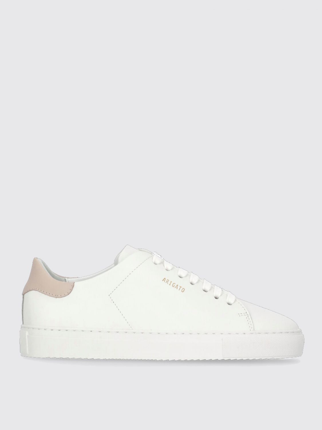 Axel Arigato Clean 90 Sneaker Contrast Heel In White
