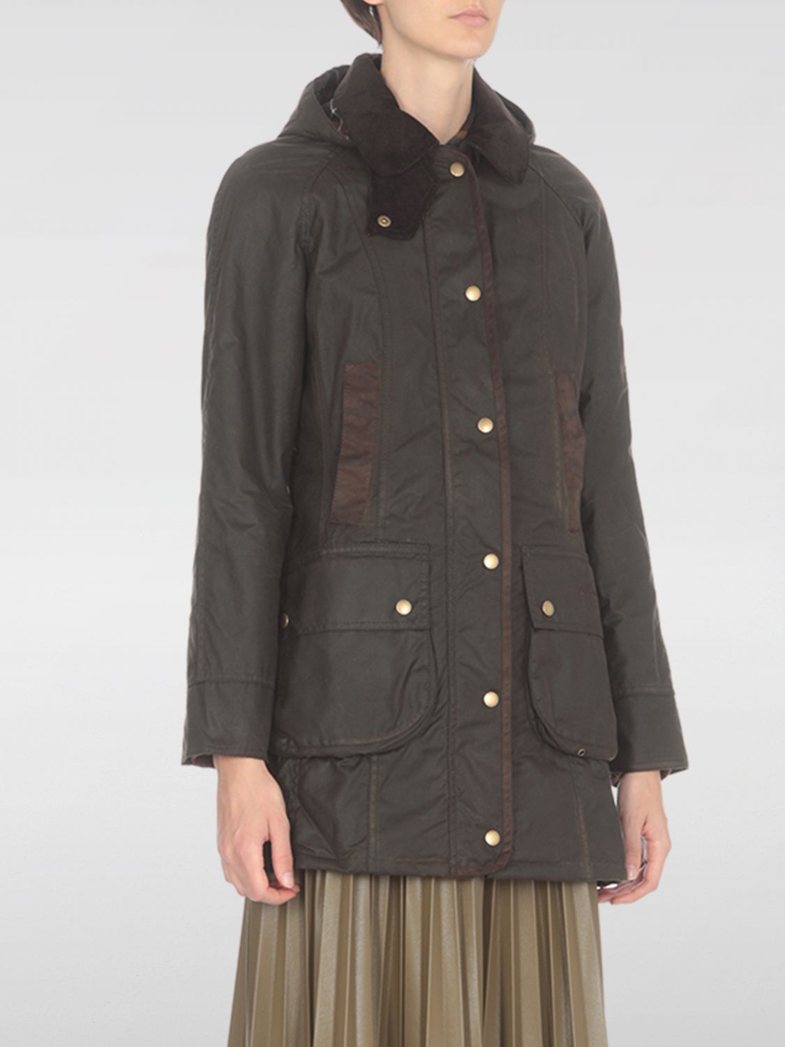 Barbour Jacket  Woman Color Brown In Brown