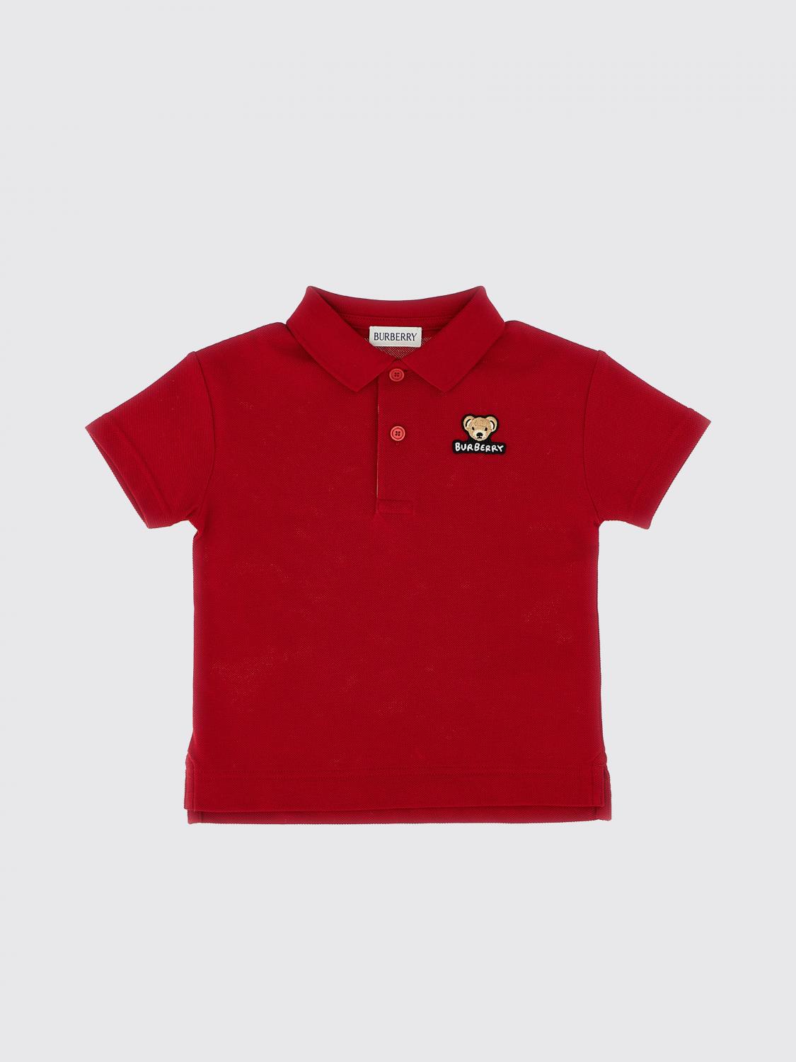 Burberry T-shirt Kids Color Red In Red