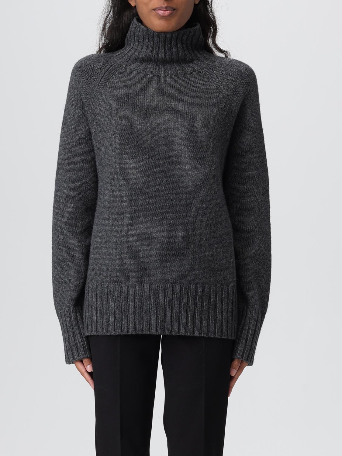 Max Mara Cardigan Woman Color Grey In Gray