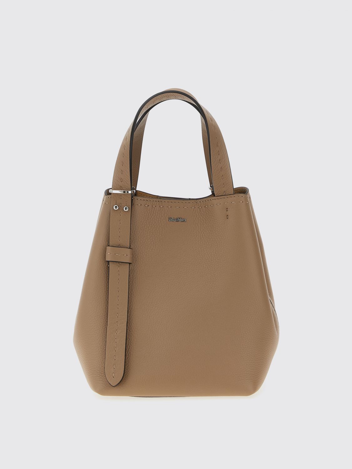 Max Mara Grey Archetipo Extra Small Handbag In Gray