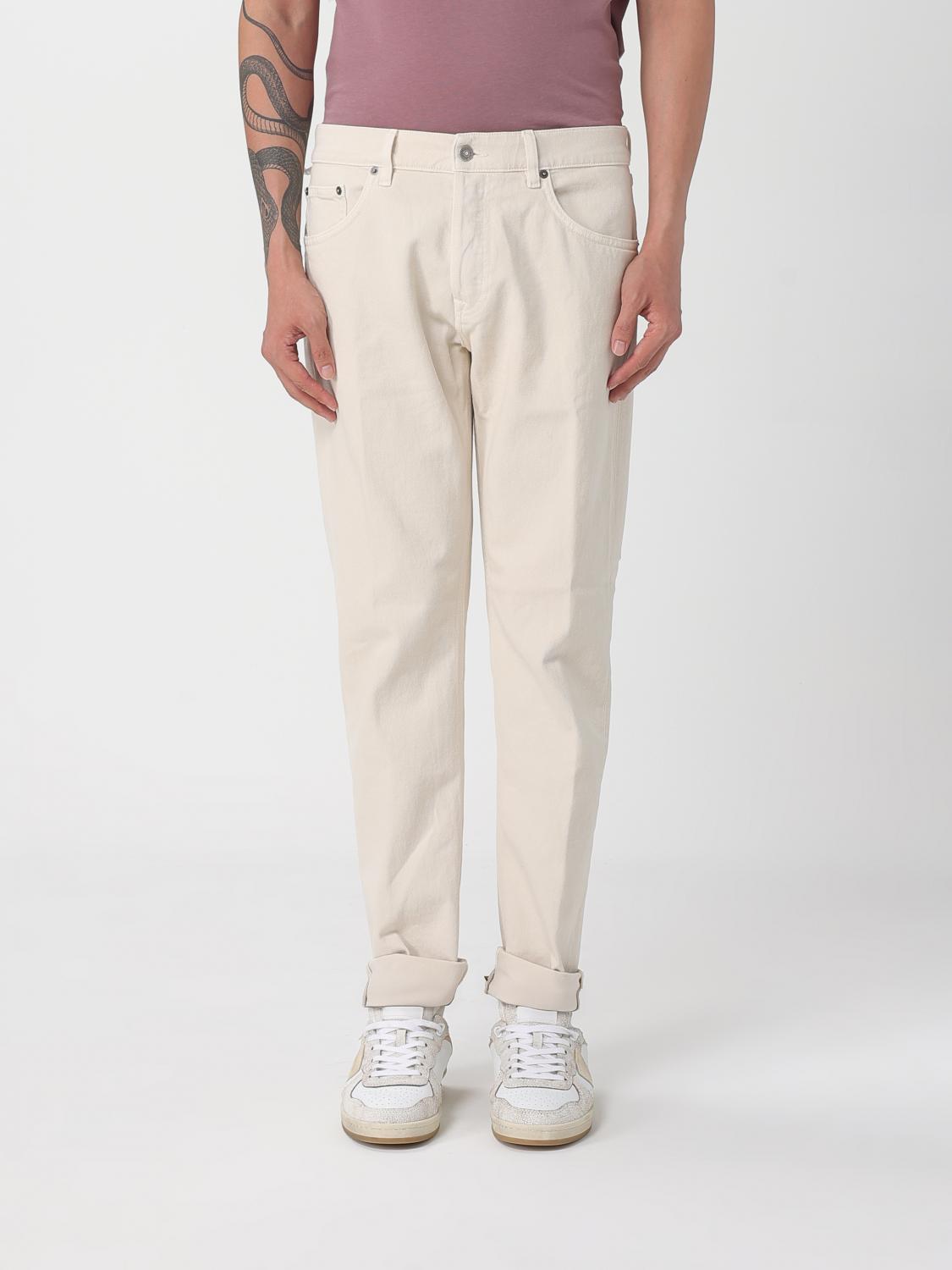 DONDUP Jeans Herren Farbe Weiß