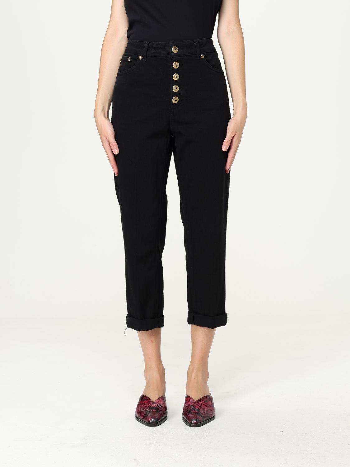 Dondup Straight-leg Jeans With Mid-rise Waist In Blue