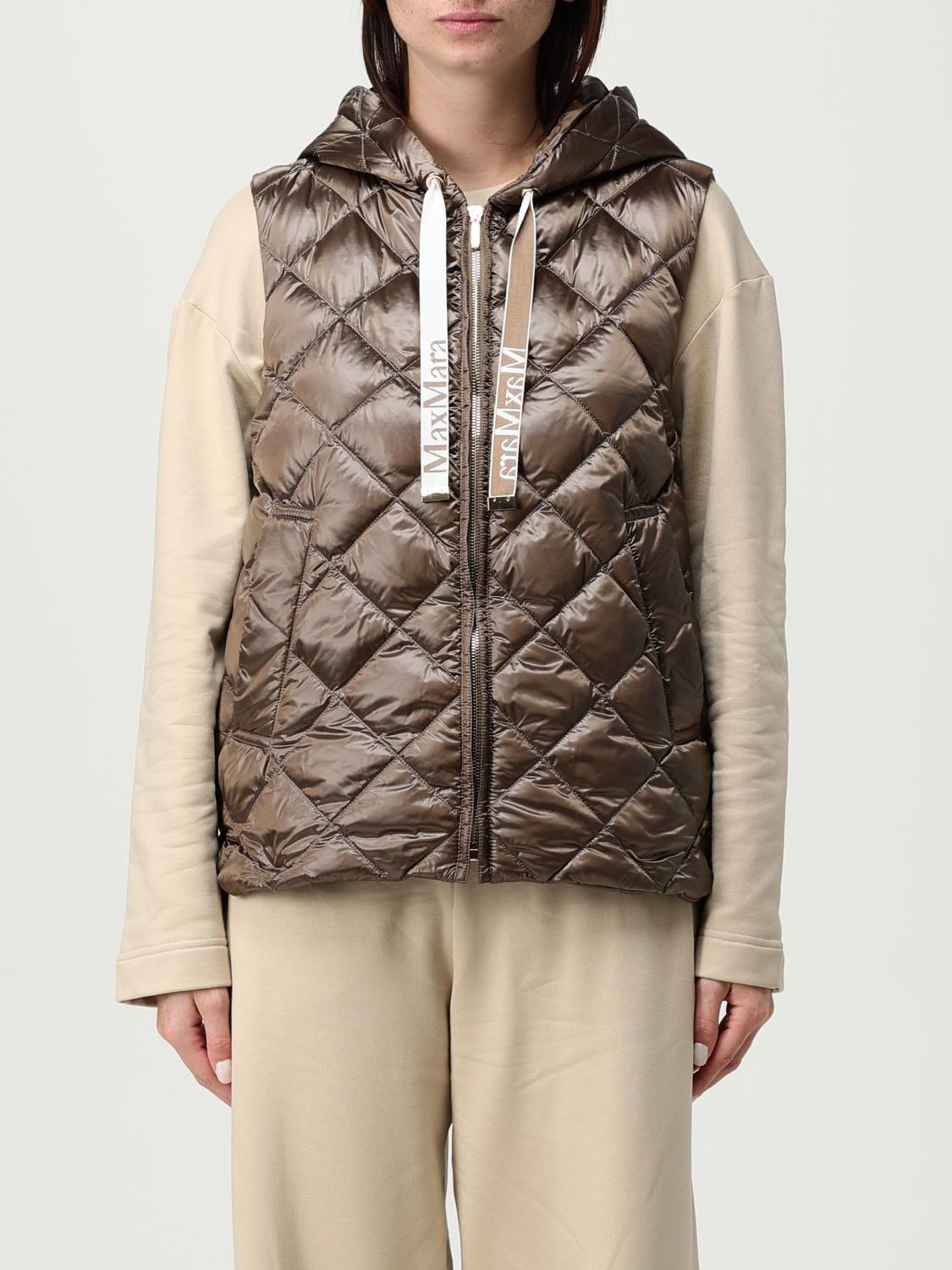 Max Mara The Cube Jacket  Woman Color Beige In Brown