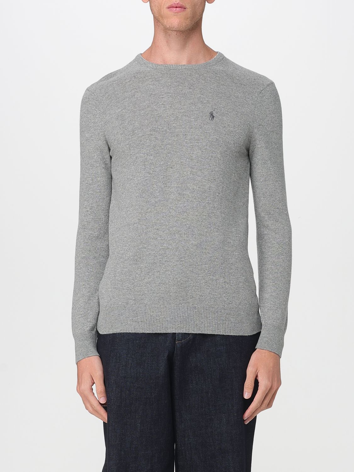 Polo Ralph Lauren Sweater  Men Color Grey In Gray