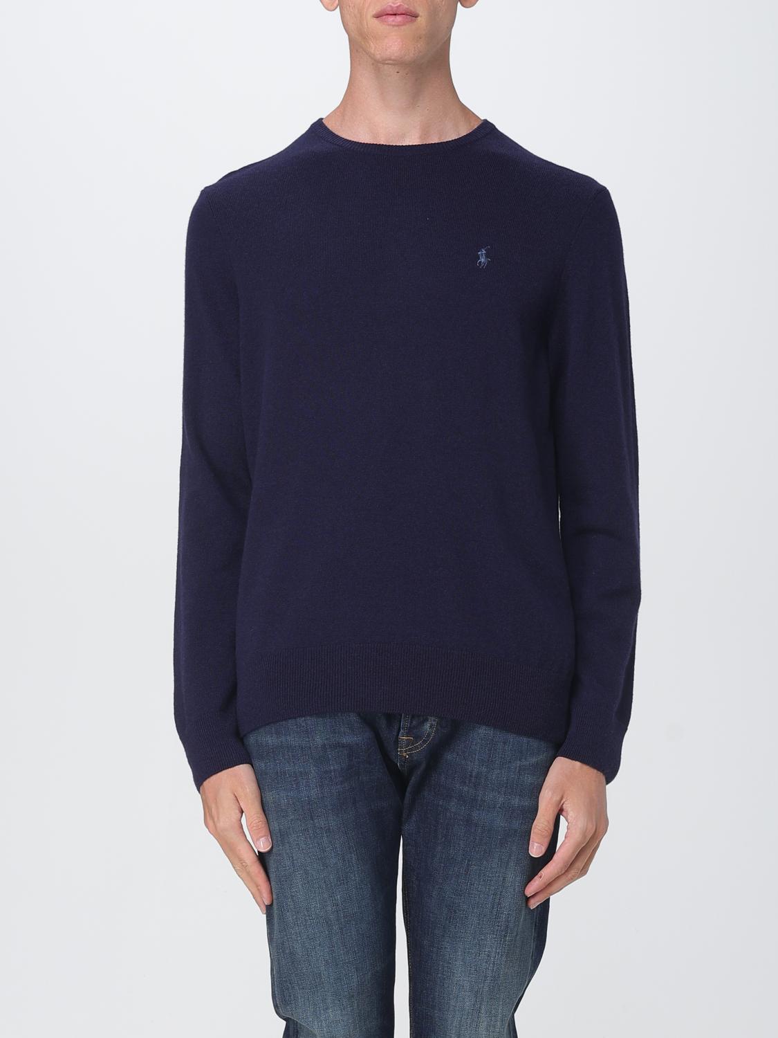 Polo Ralph Lauren Sweater  Men Color Blue 1 In Blue