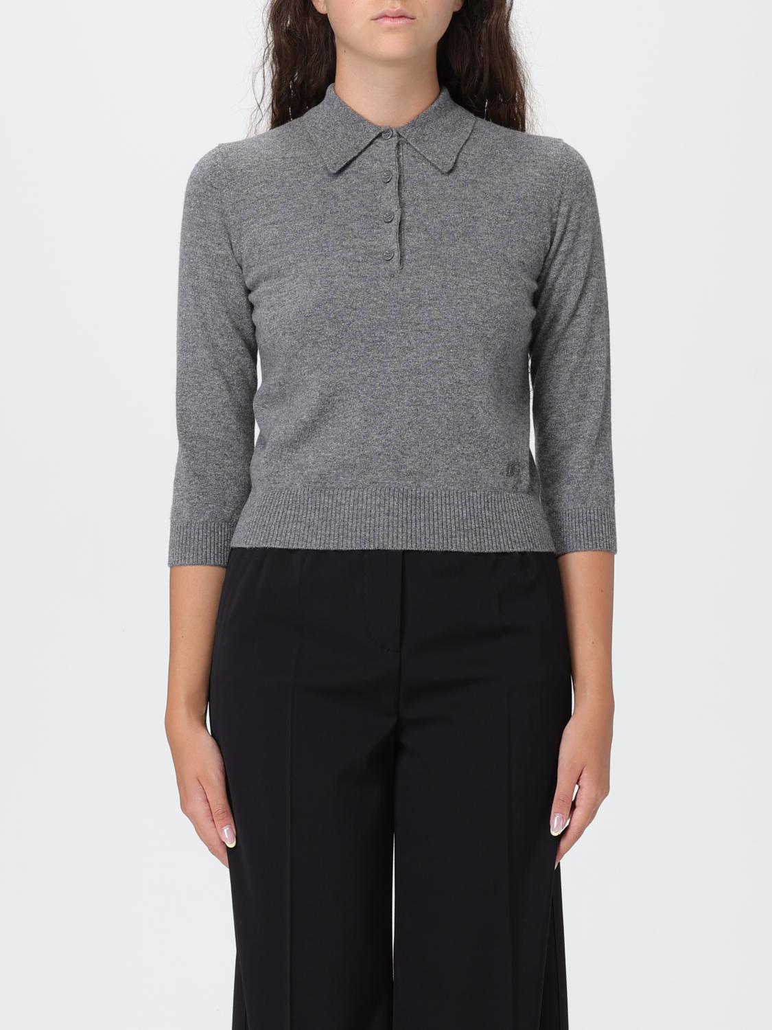 Dolce & Gabbana Polo Shirt  Woman Color Grey In Gray