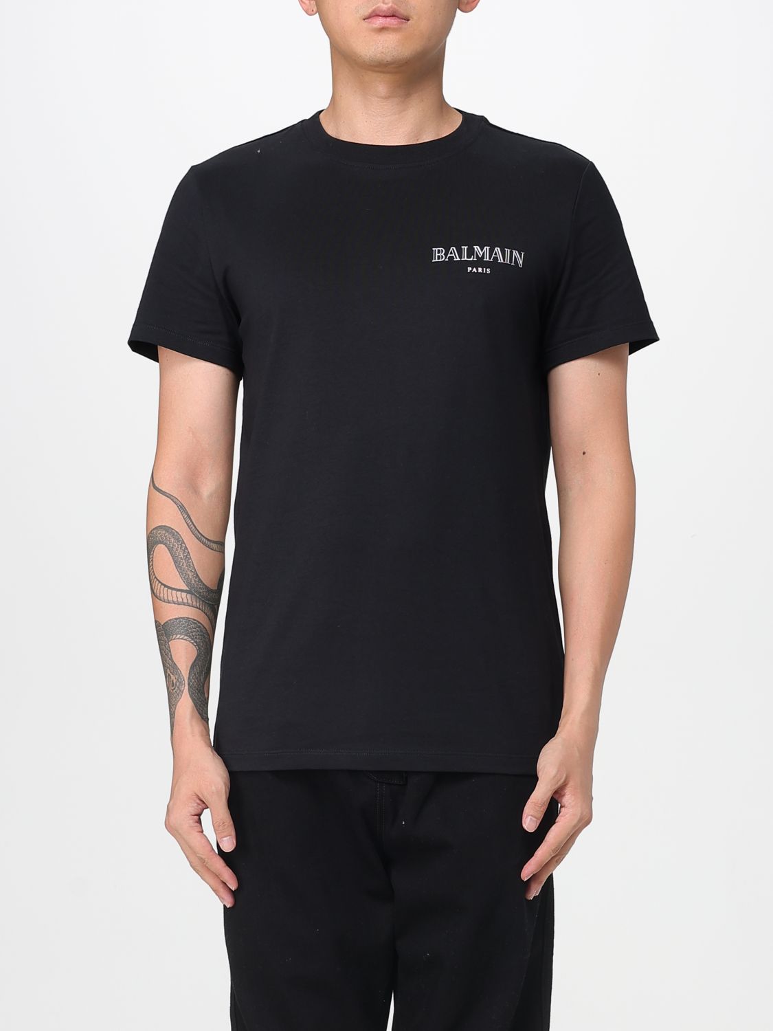 Balmain T-shirt  Men Color Multicolor In Black
