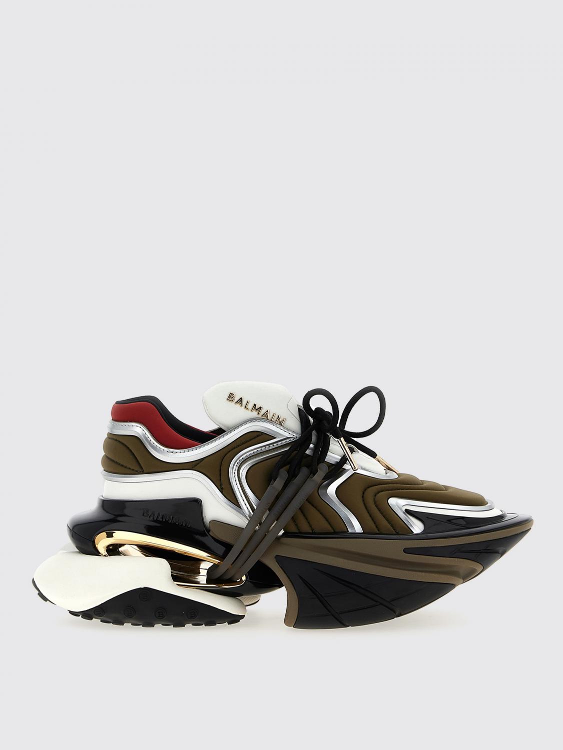 Balmain Unicorn Wave Sneakers Multicolor In Multi