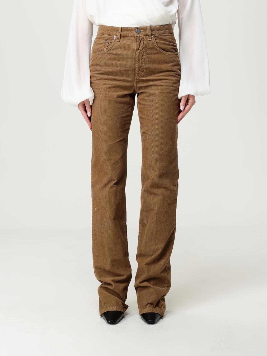SAINT LAURENT Pantalone in velluto a coste