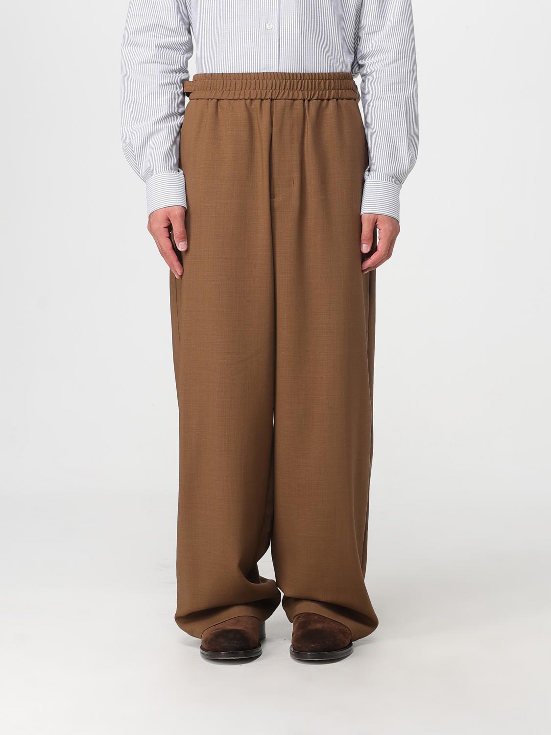 Pants AMI PARIS Men color Brown Pants AMI PARIS Men color Brown
