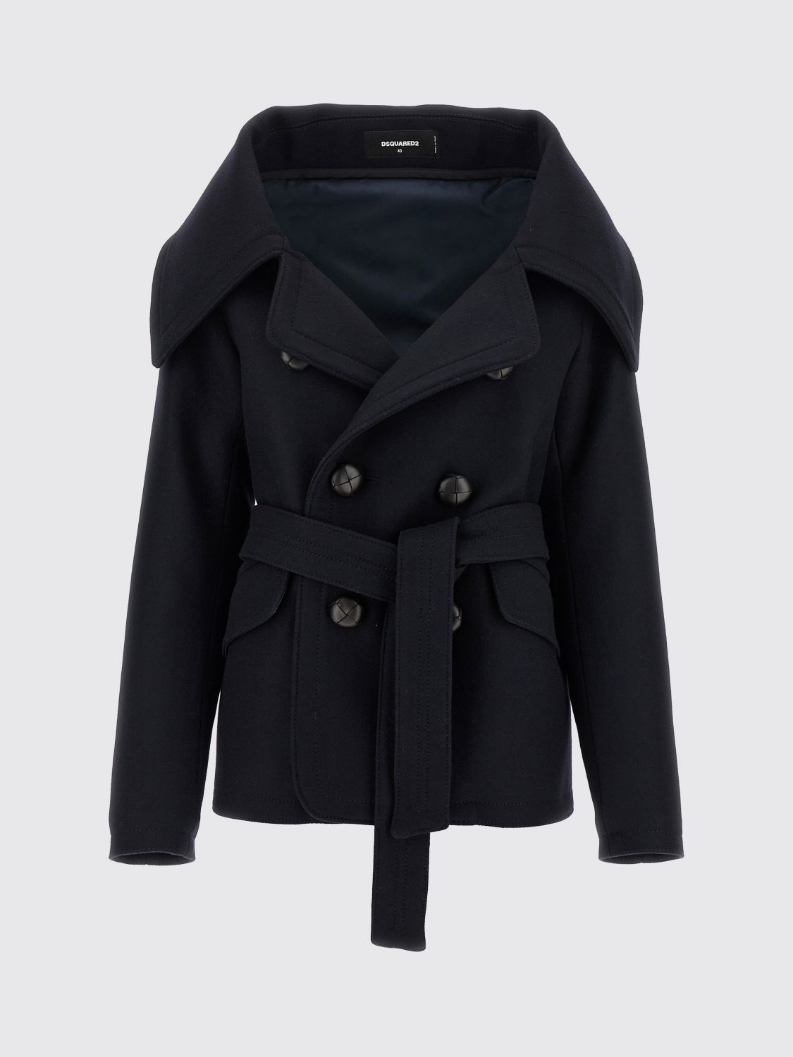 Dsquared2 Abrigo Corto - Azul In Multi