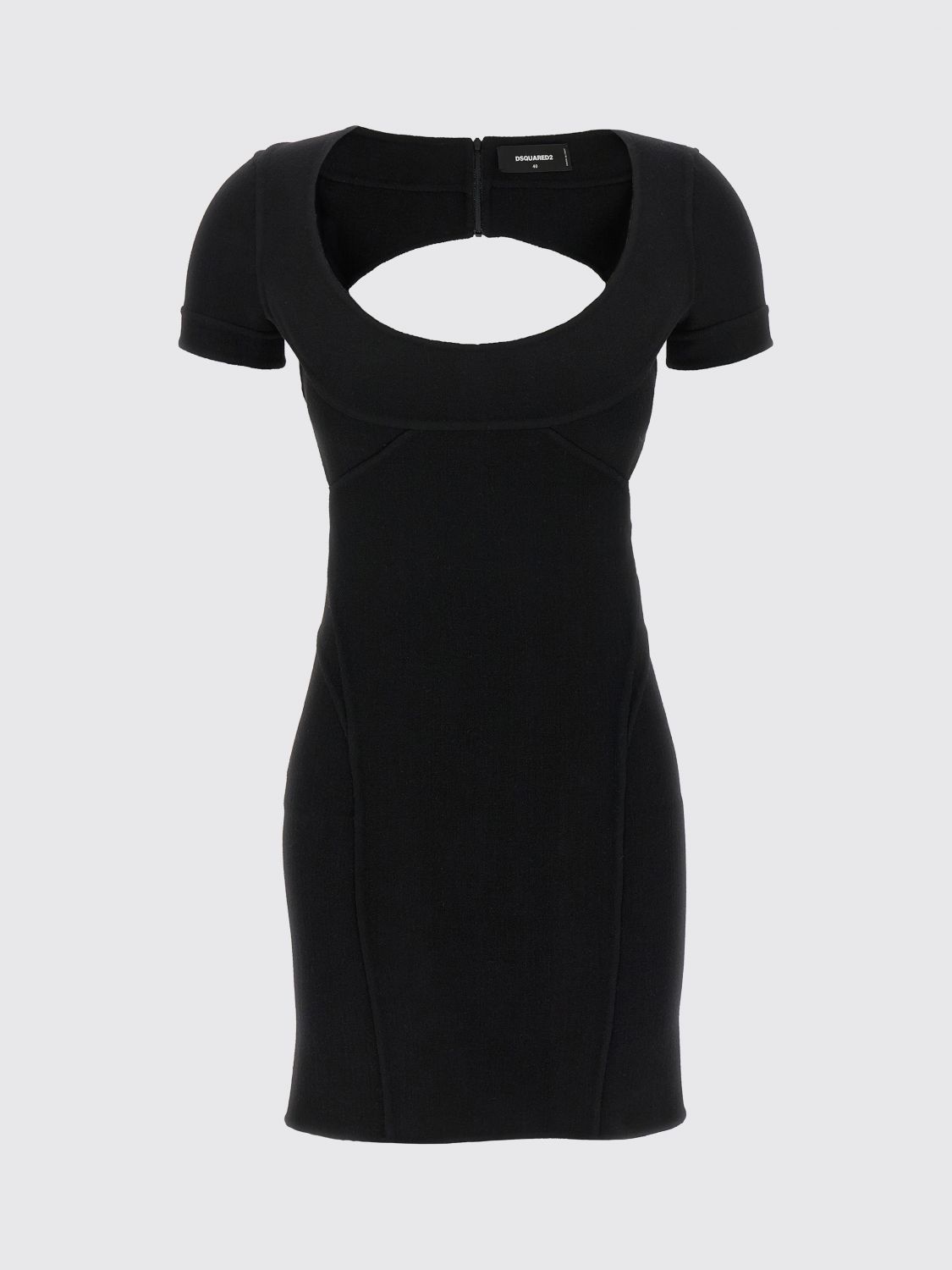 Dsquared2 Dress Woman Color Black In Black