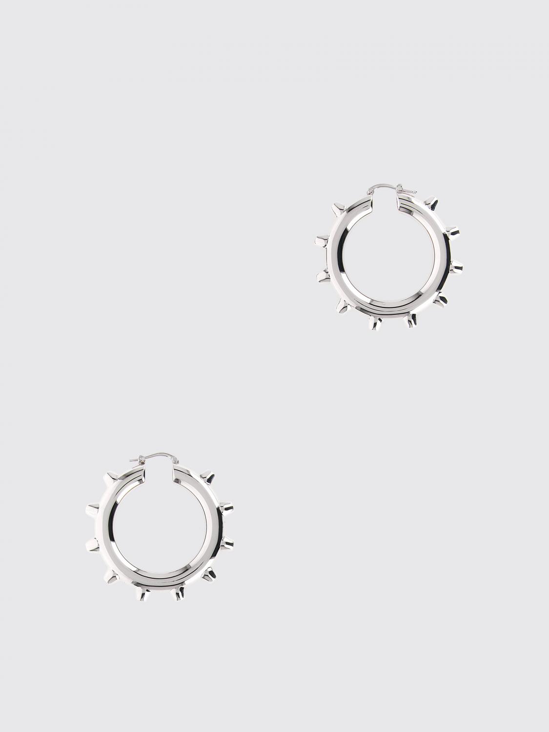 JIL SANDER 731 brass earrings