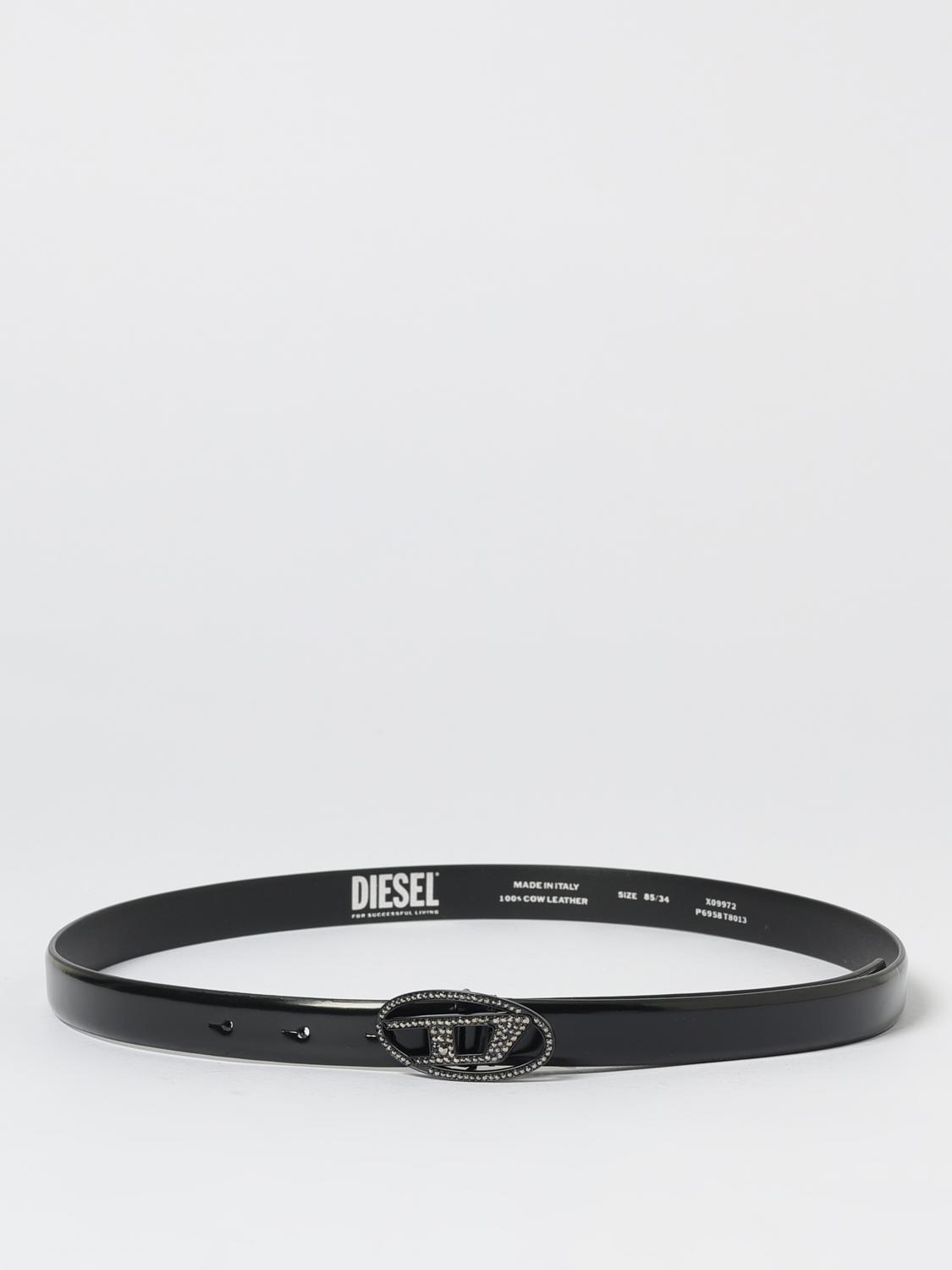DIESEL Gürtel Damen Farbe Schwarz