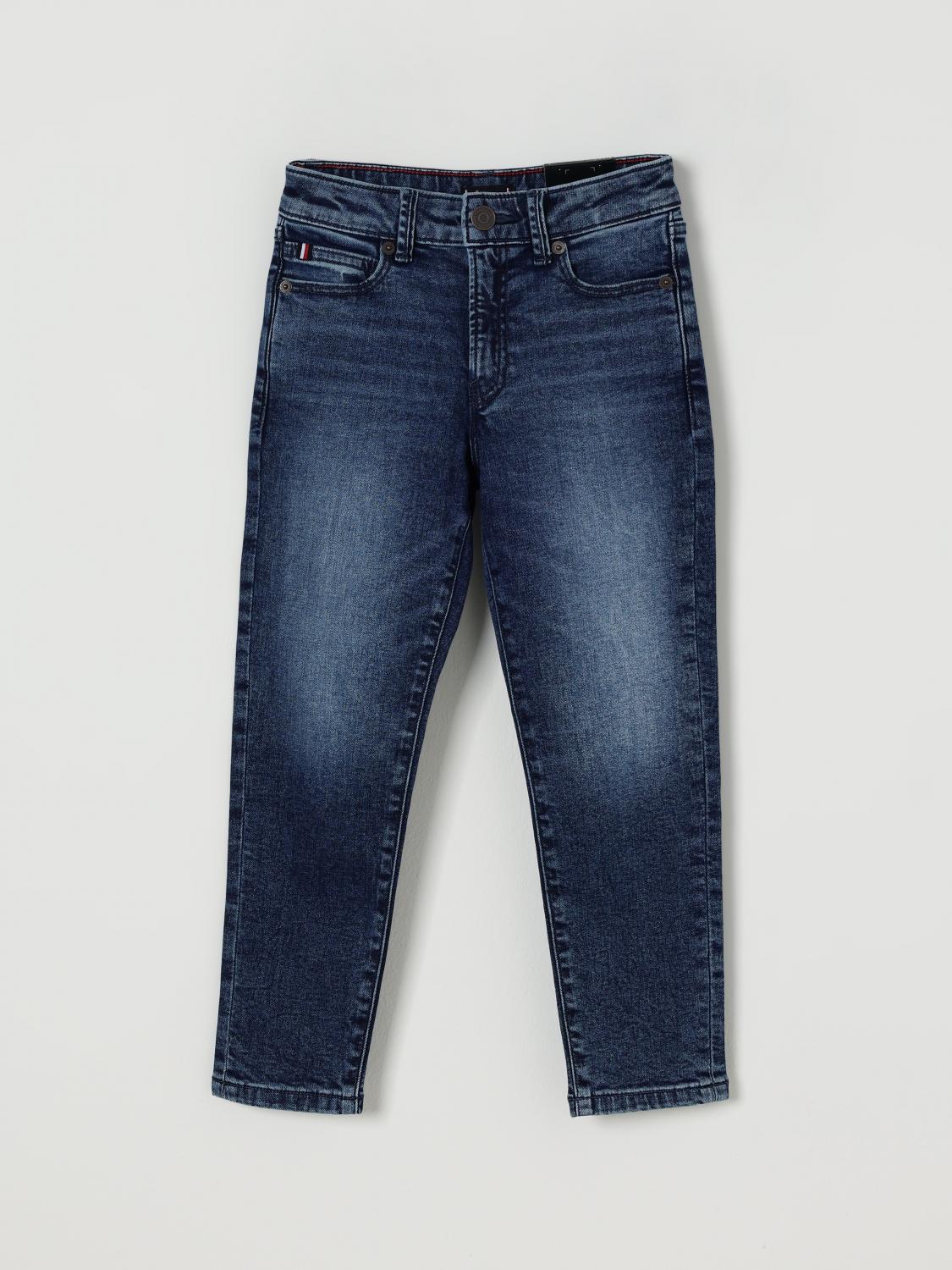 Tommy Hilfiger Jeans  Kids Color Denim In Blue