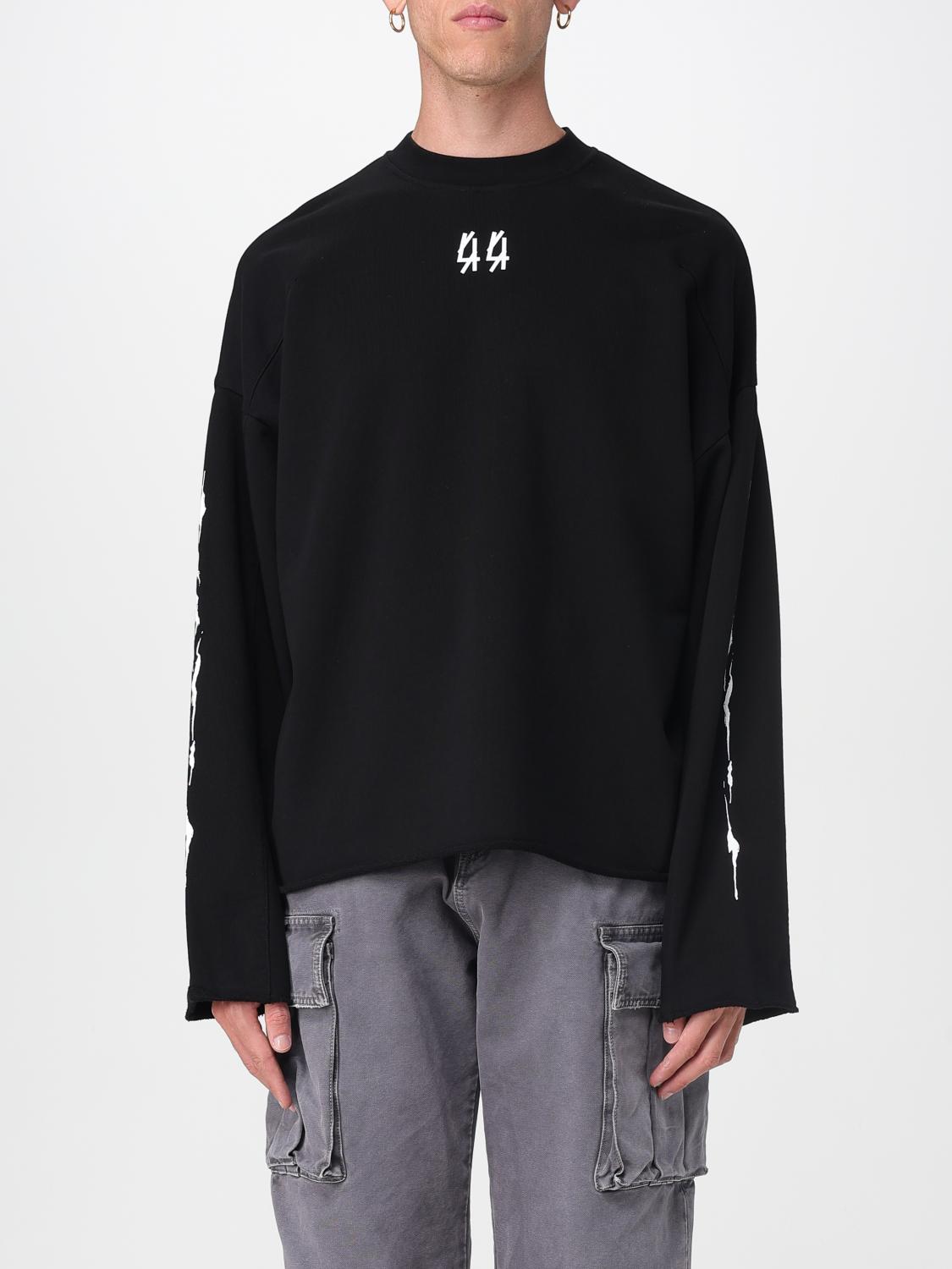 44 Label Group T-shirt  Men Color Black In Black