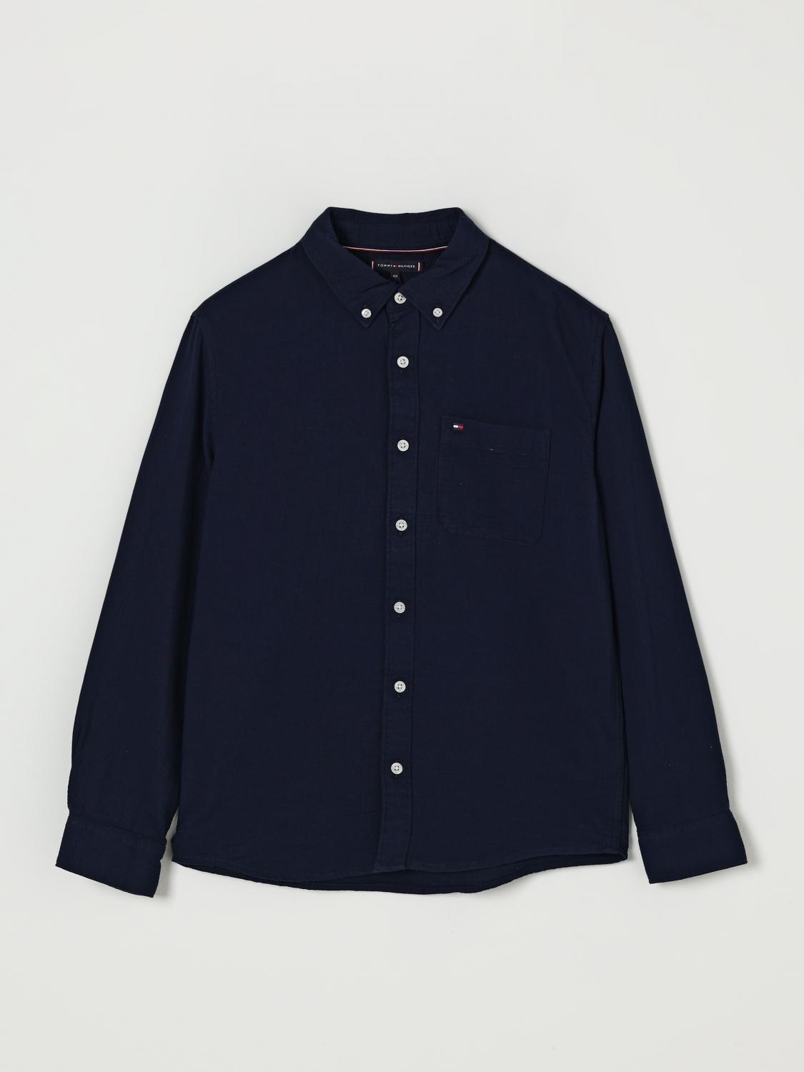 Tommy Hilfiger Shirt  Kids Color Blue In Blue