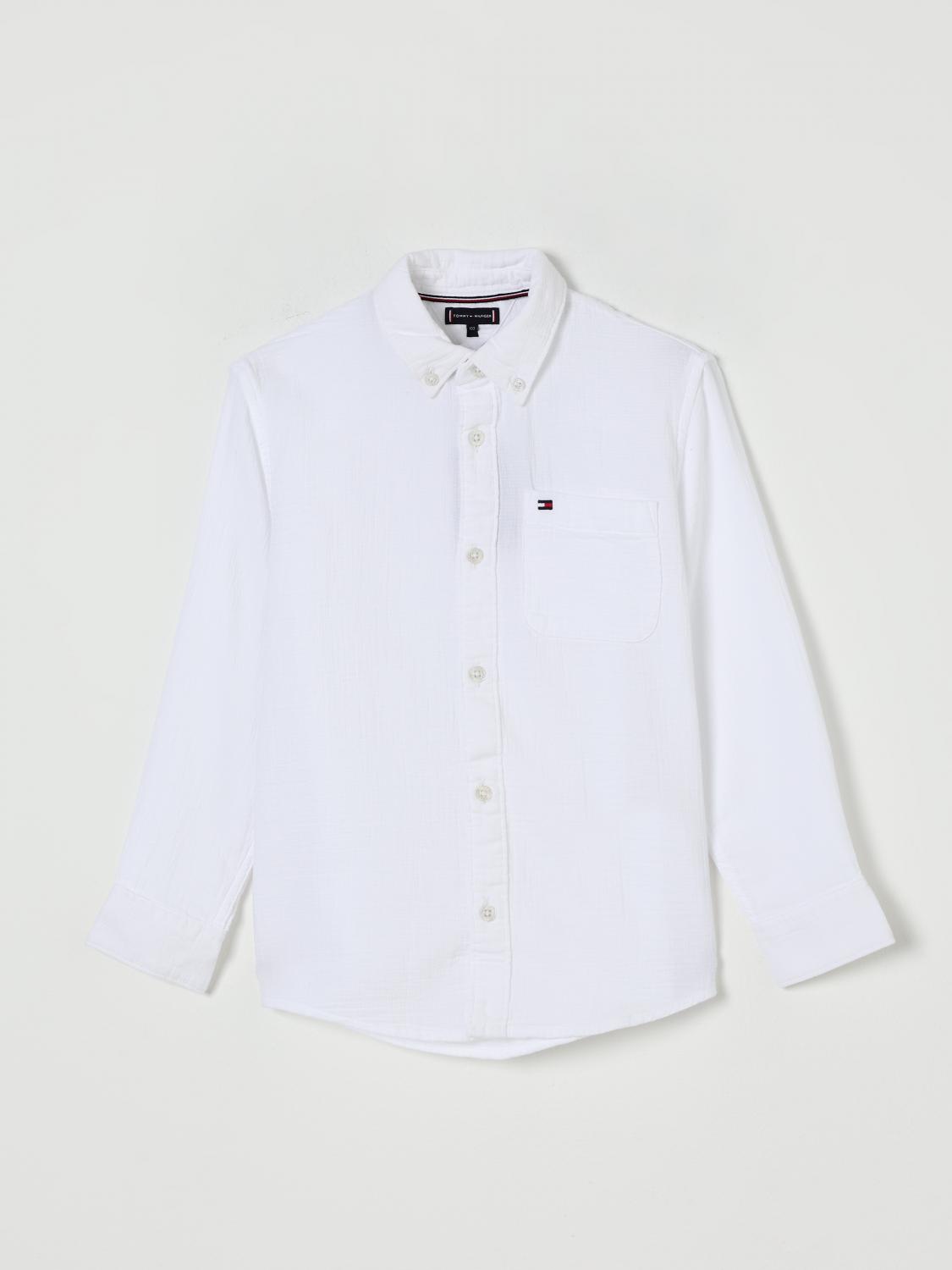 Tommy Hilfiger Shirt  Kids Color Ivory In White