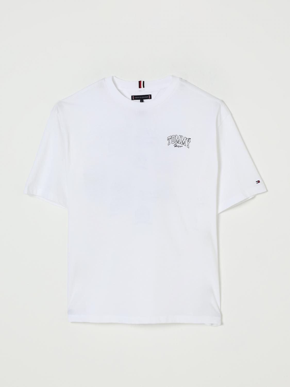 Tommy Hilfiger T-shirt  Kids Color White In White