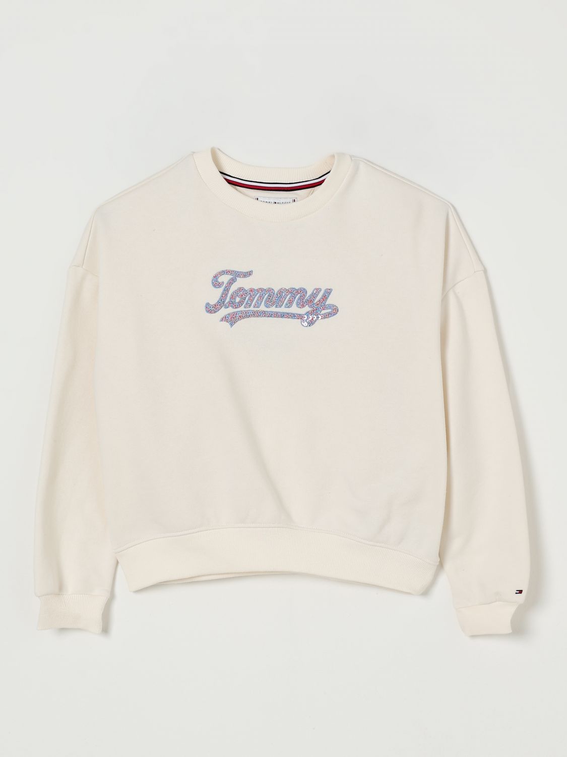 Tommy Hilfiger Sweater  Kids Color Navy In Metallic