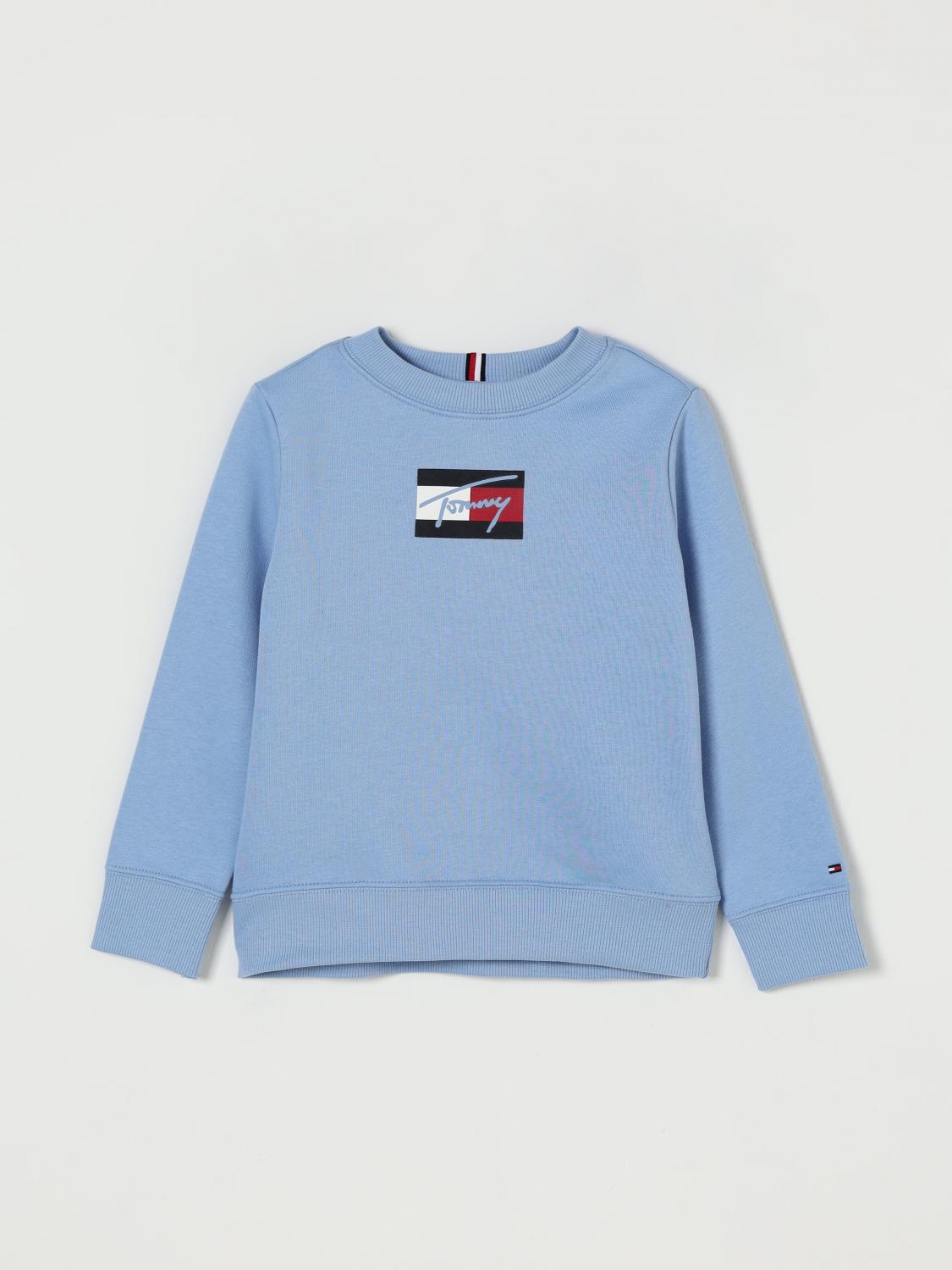 Tommy Hilfiger Sweater  Kids Color White In Blue
