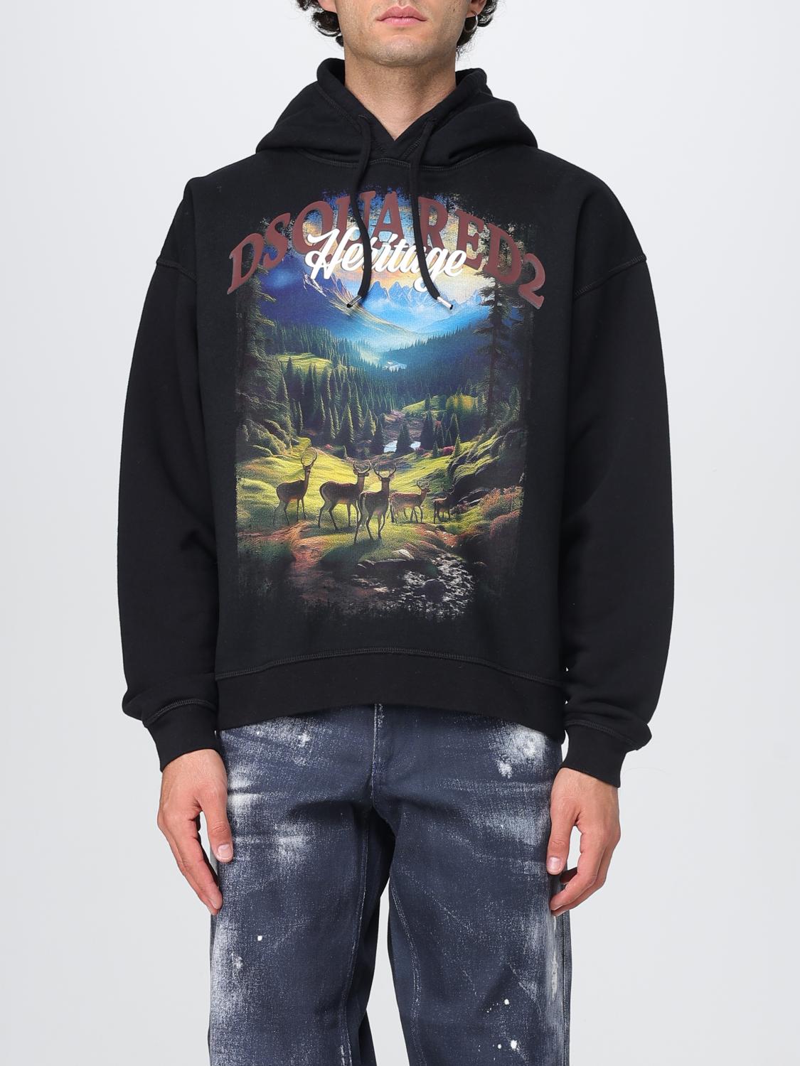 DSQUARED2 Sweatshirt Herren Farbe Schwarz