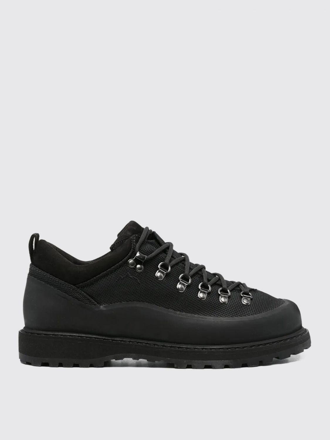Diemme Roccia Basso Sport Leather Sneakers In Black