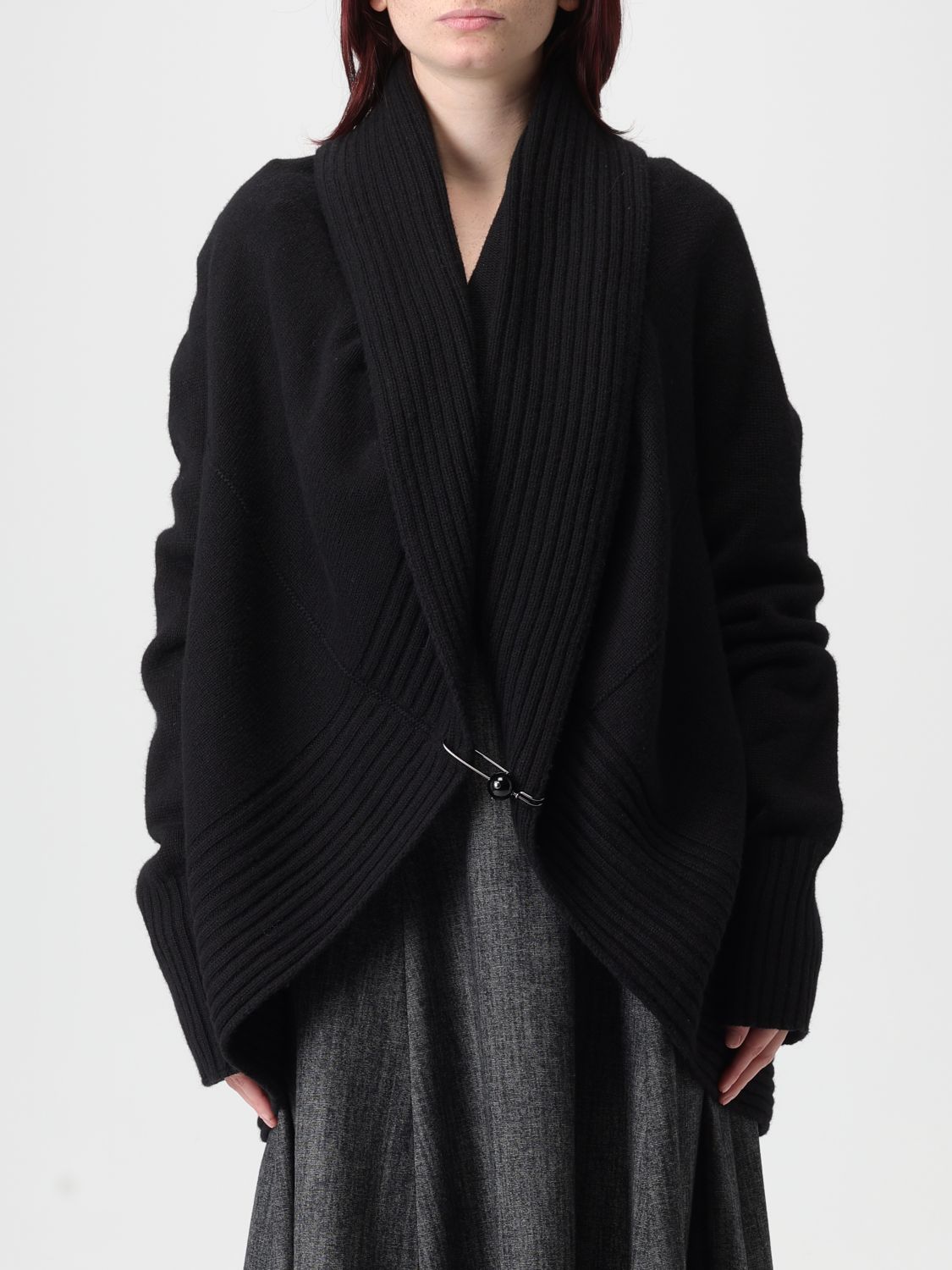 Alberta Ferretti Cardigan  Woman Color Black
