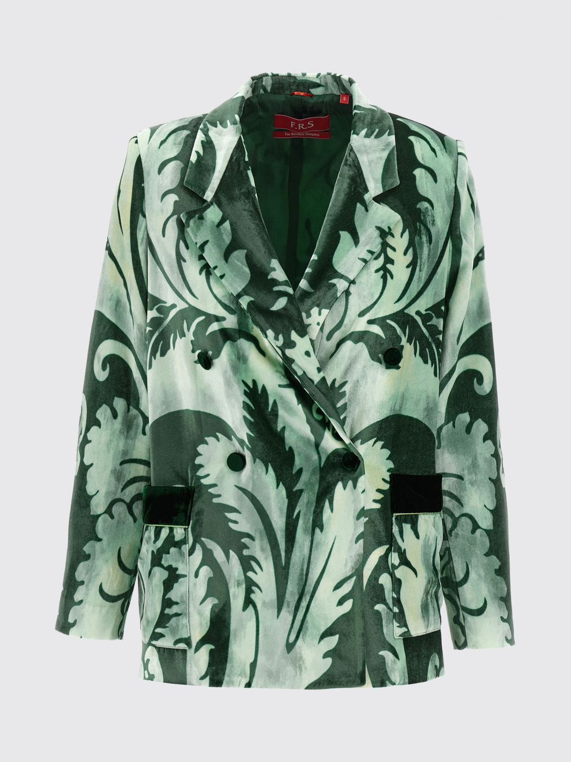 F.r.s For Restless Sleepers Jacket F. R.s For Restless Sleepers Woman Color Multicolor In Green