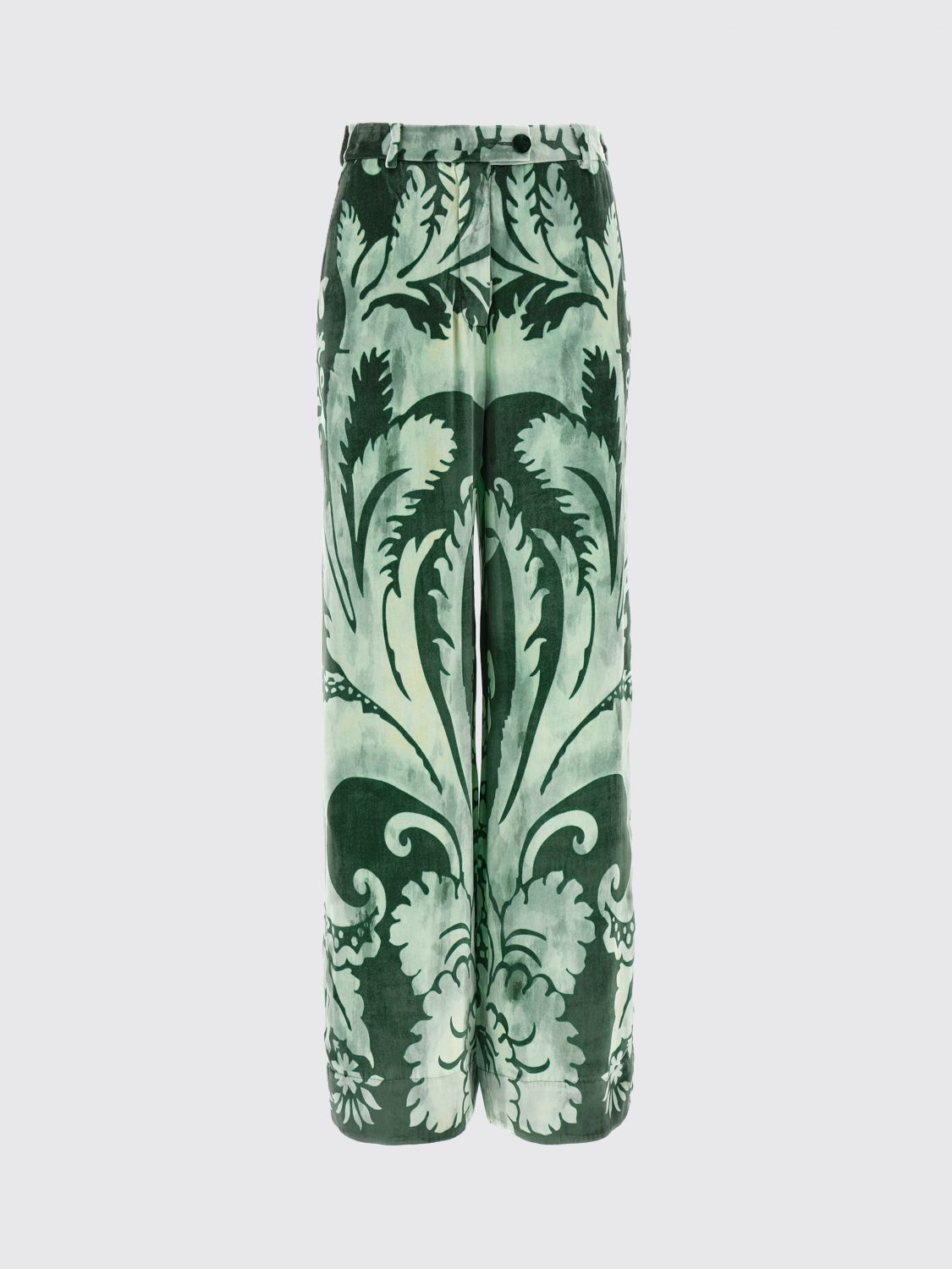 F.r.s For Restless Sleepers Pants F. R.s For Restless Sleepers Woman Color Green In Green