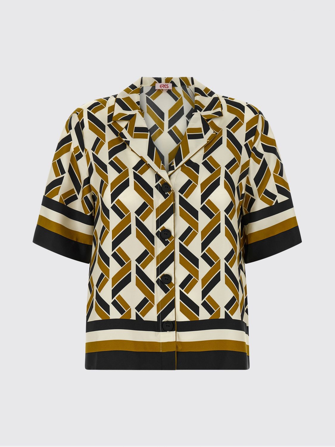 Eres Sonore Shirt Imprime Swim Noir In Multi