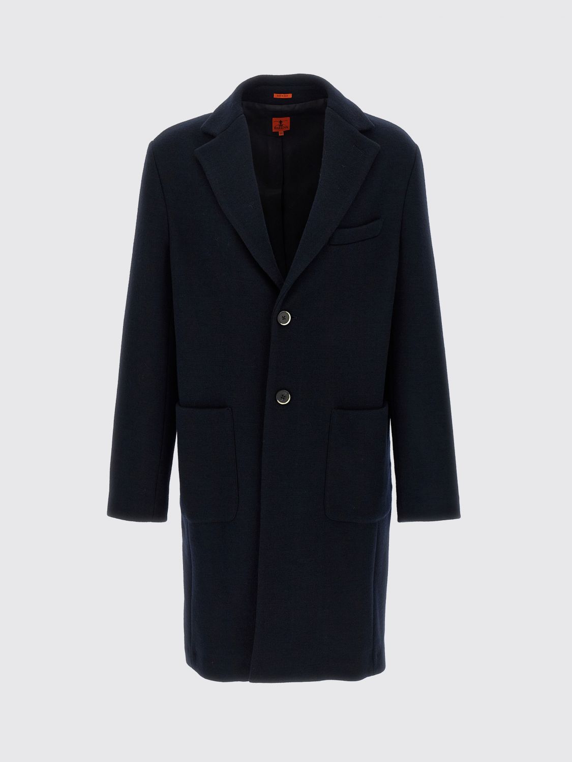 Barena Venezia Buttoned Wool Coat In Blue