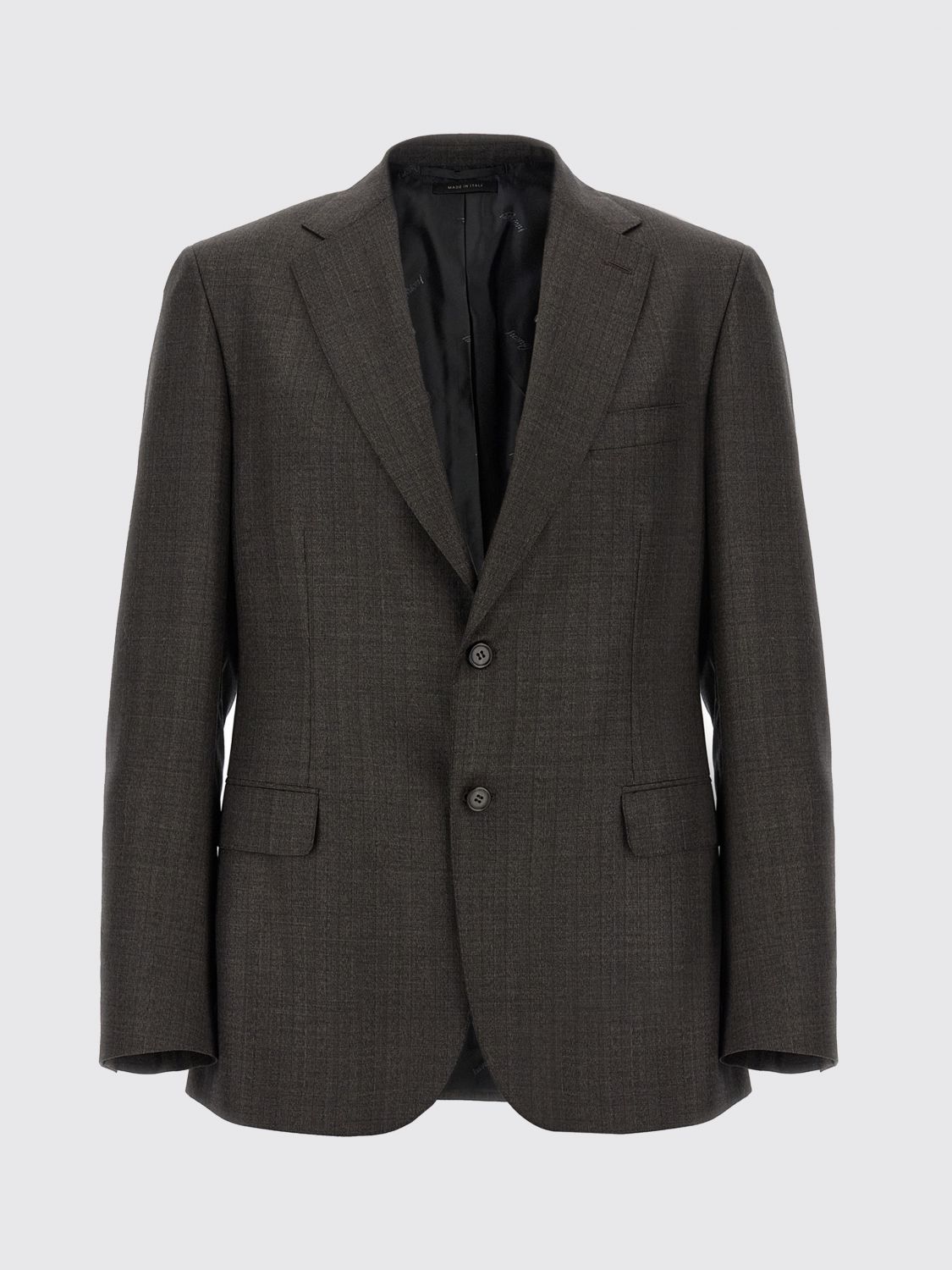 Brioni Suit Men Color Brown