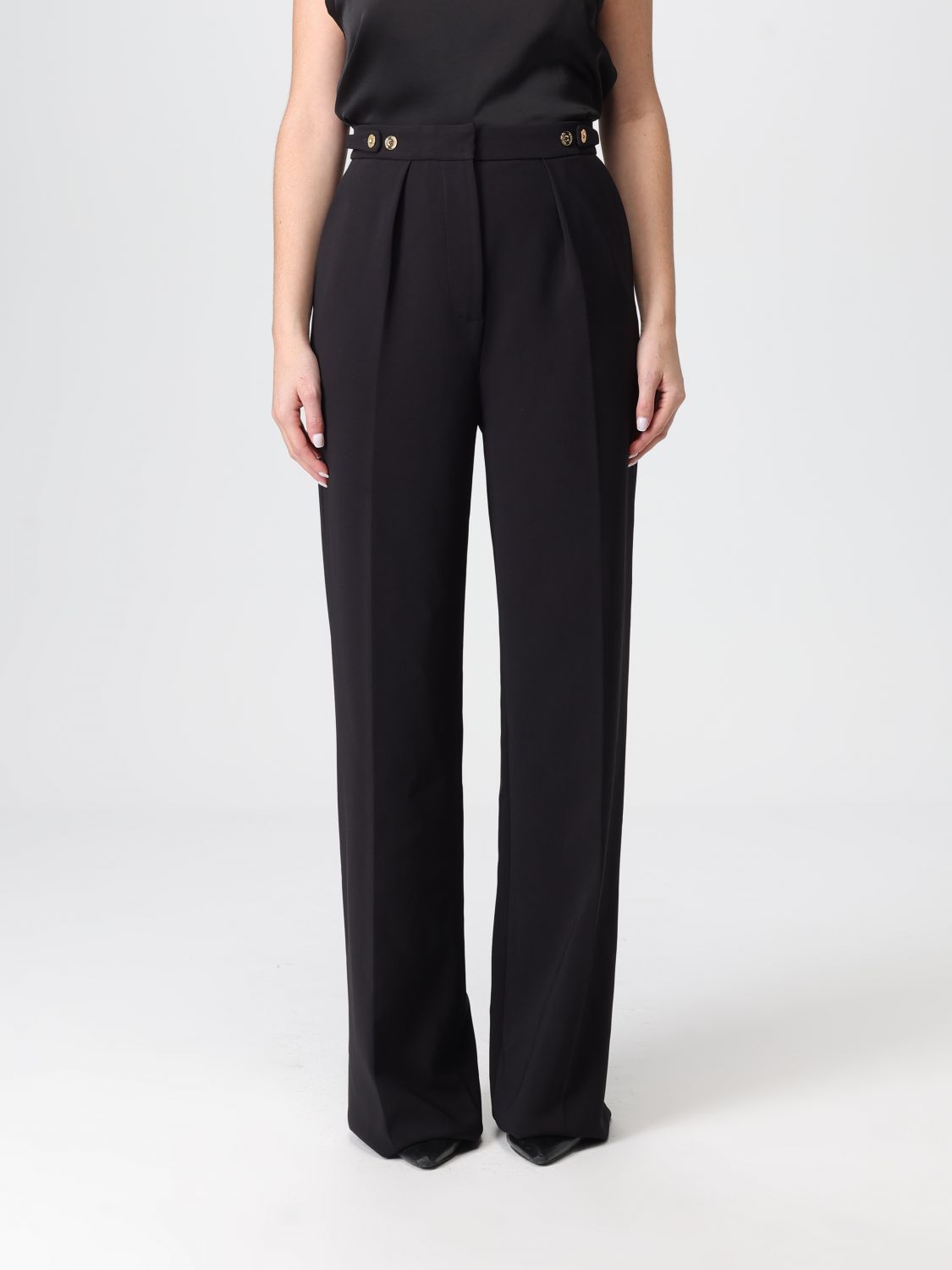 Elisabetta Franchi Pants  Woman Color Black In Black