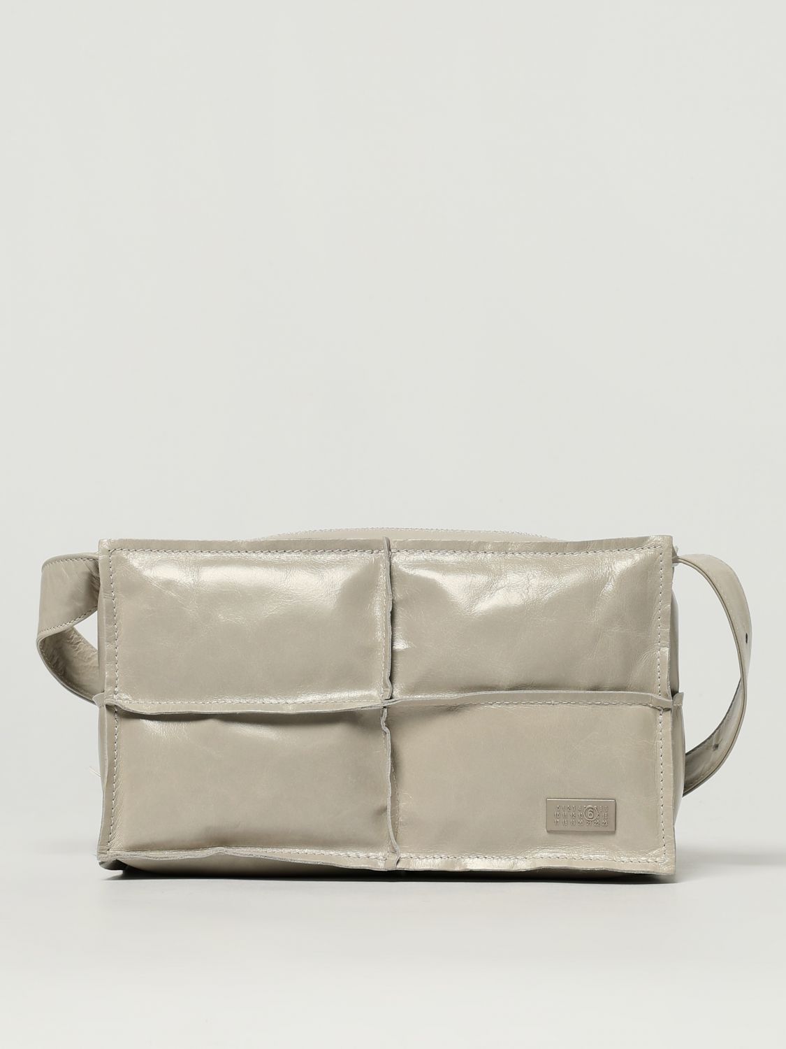 Mm6 Maison Margiela Crossbody Bags Woman Color Grey In Gray