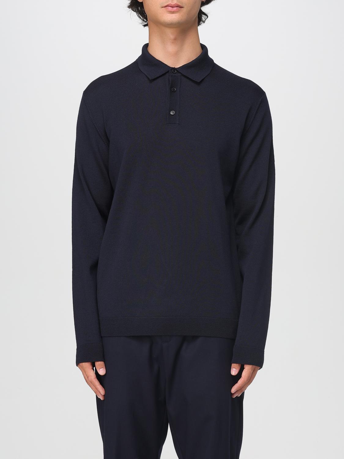 Roberto Collina Sweater Men Color Blue In Blue