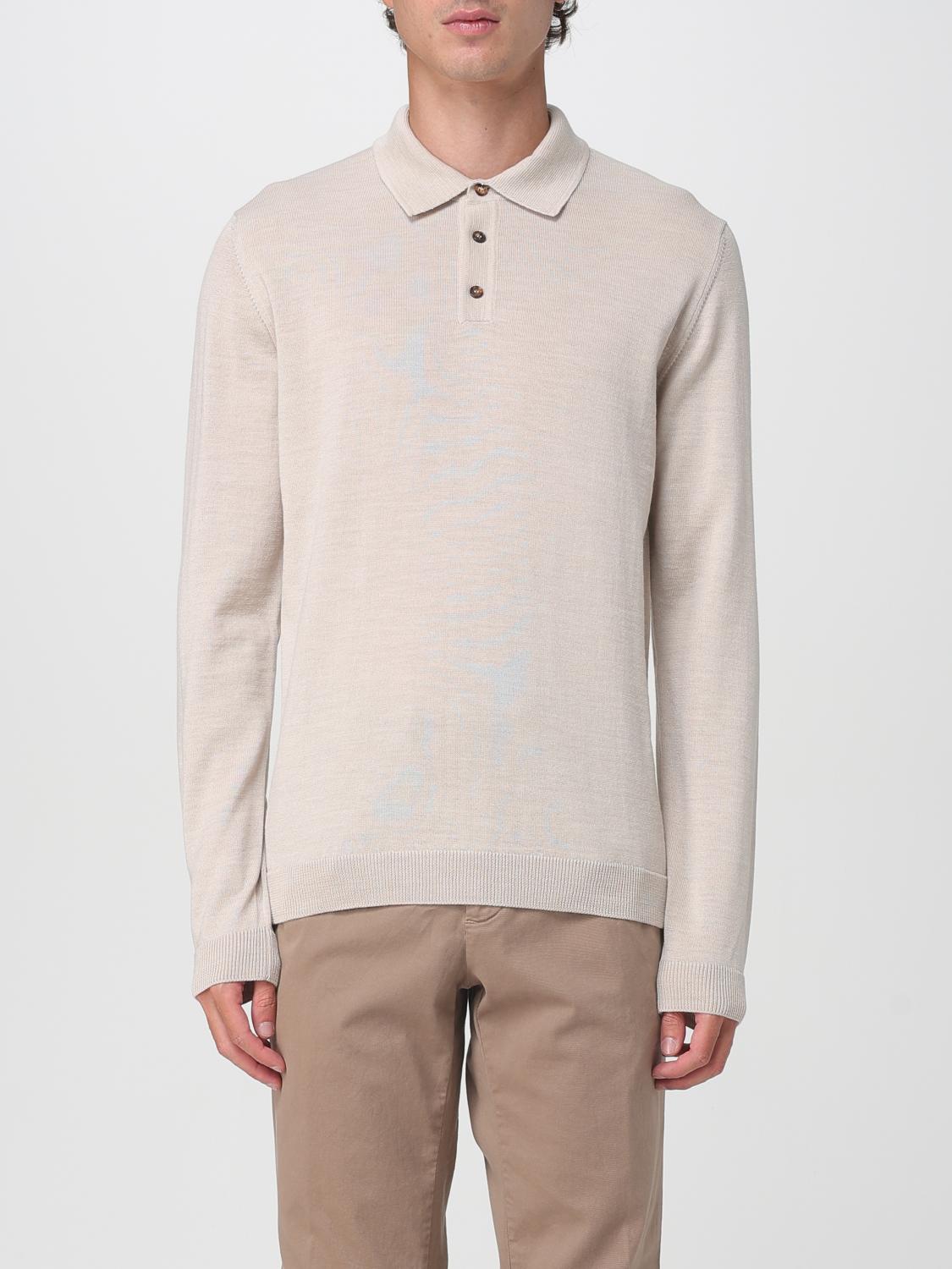 Roberto Collina Man Sweater Beige Size 38 Merino Wool, Cashmere In Neutral
