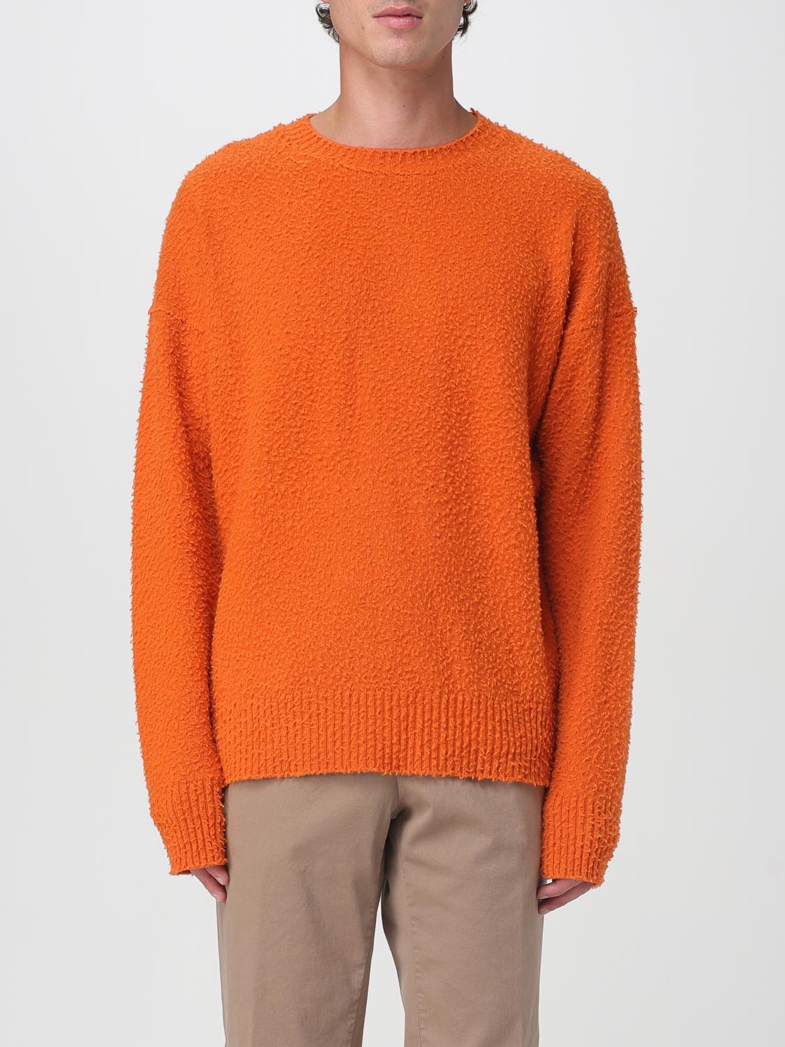 Roberto Collina Sweater  Men Color Orange In Orange