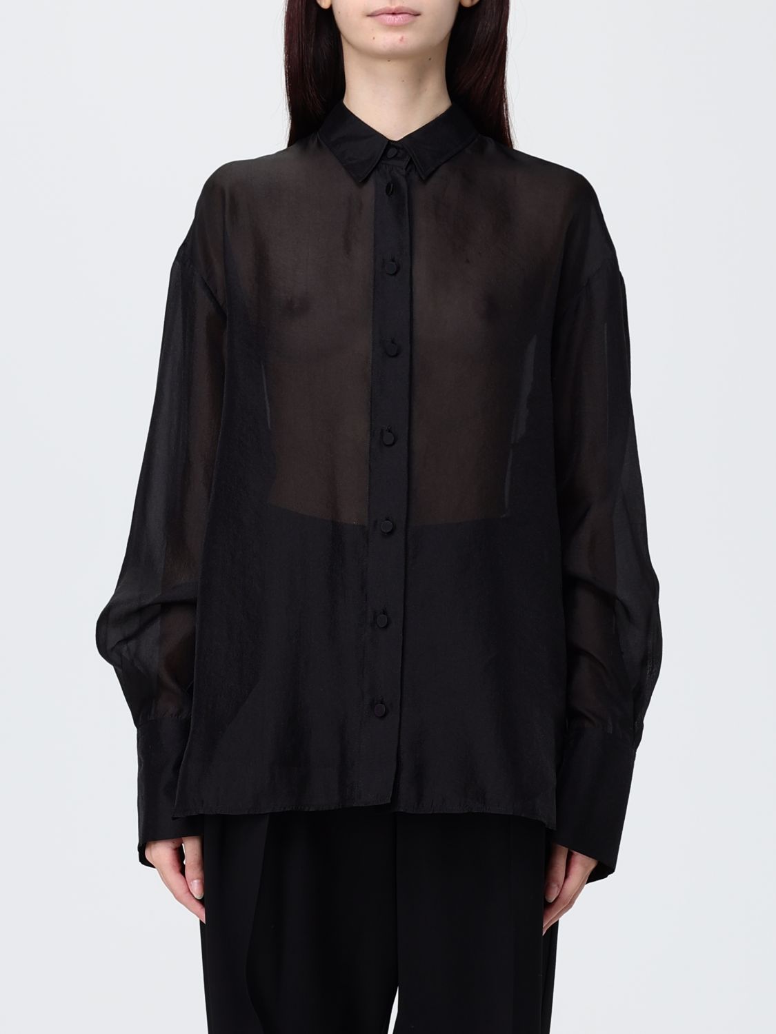 Forte Forte Shirt Woman Color Black In Black