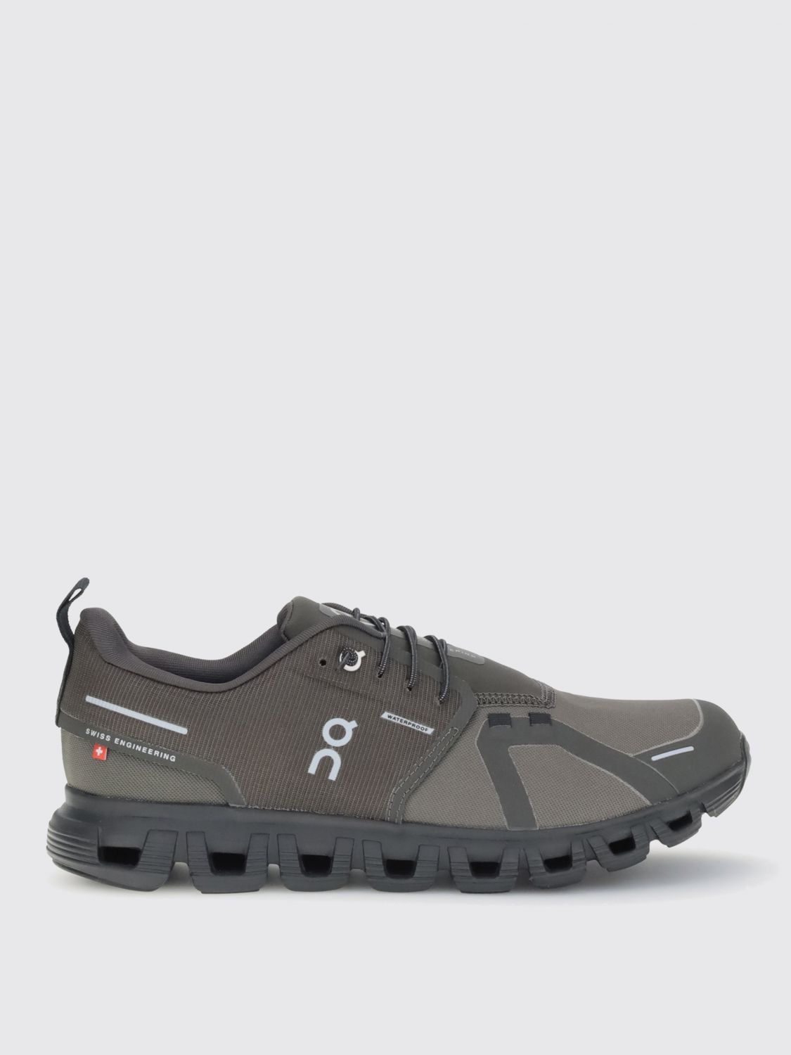 On Running Cloud 6 Waterproof Low-top Sneakers In Gray