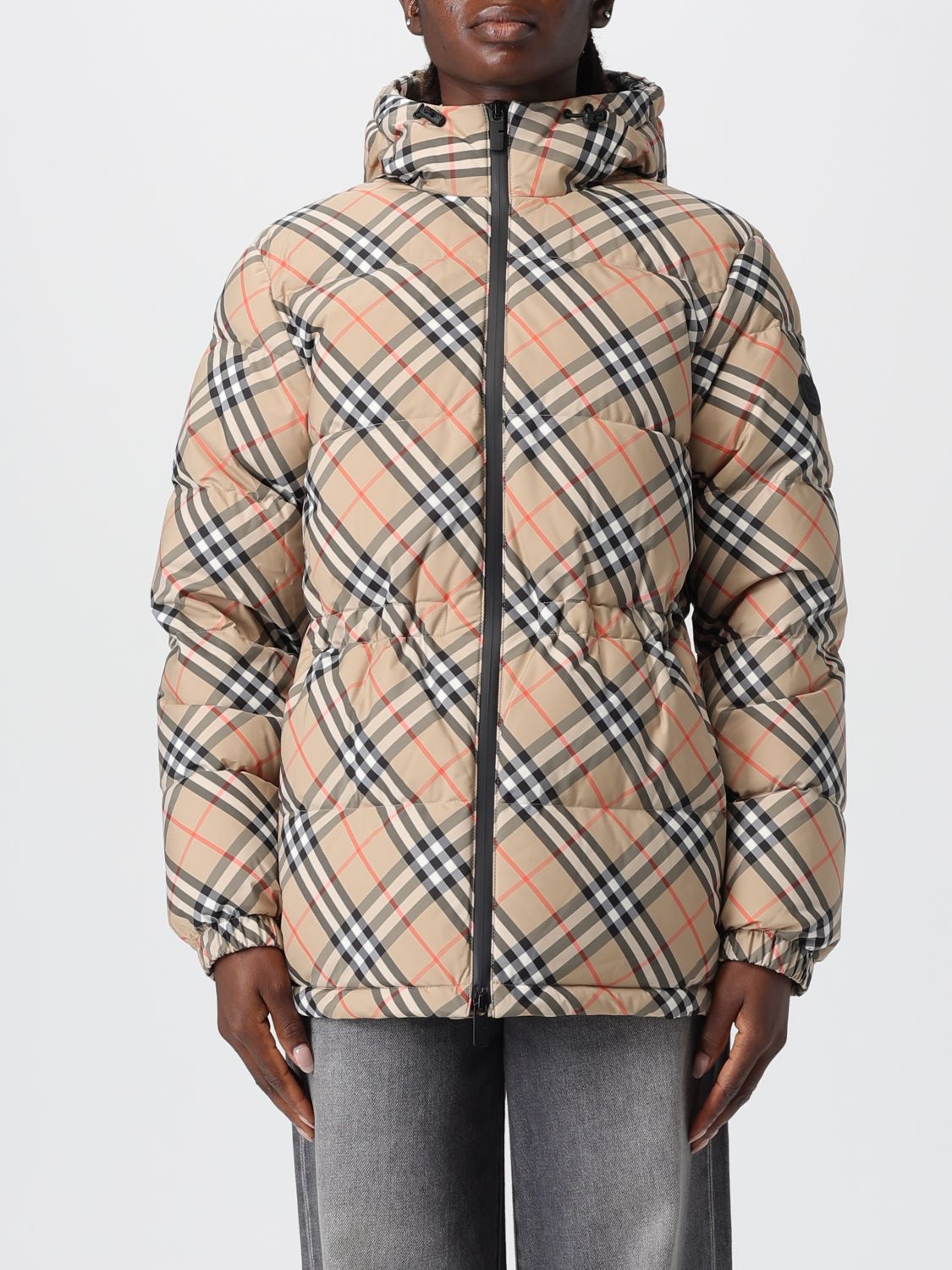 Burberry Jacket  Woman Color Sand In Neutral