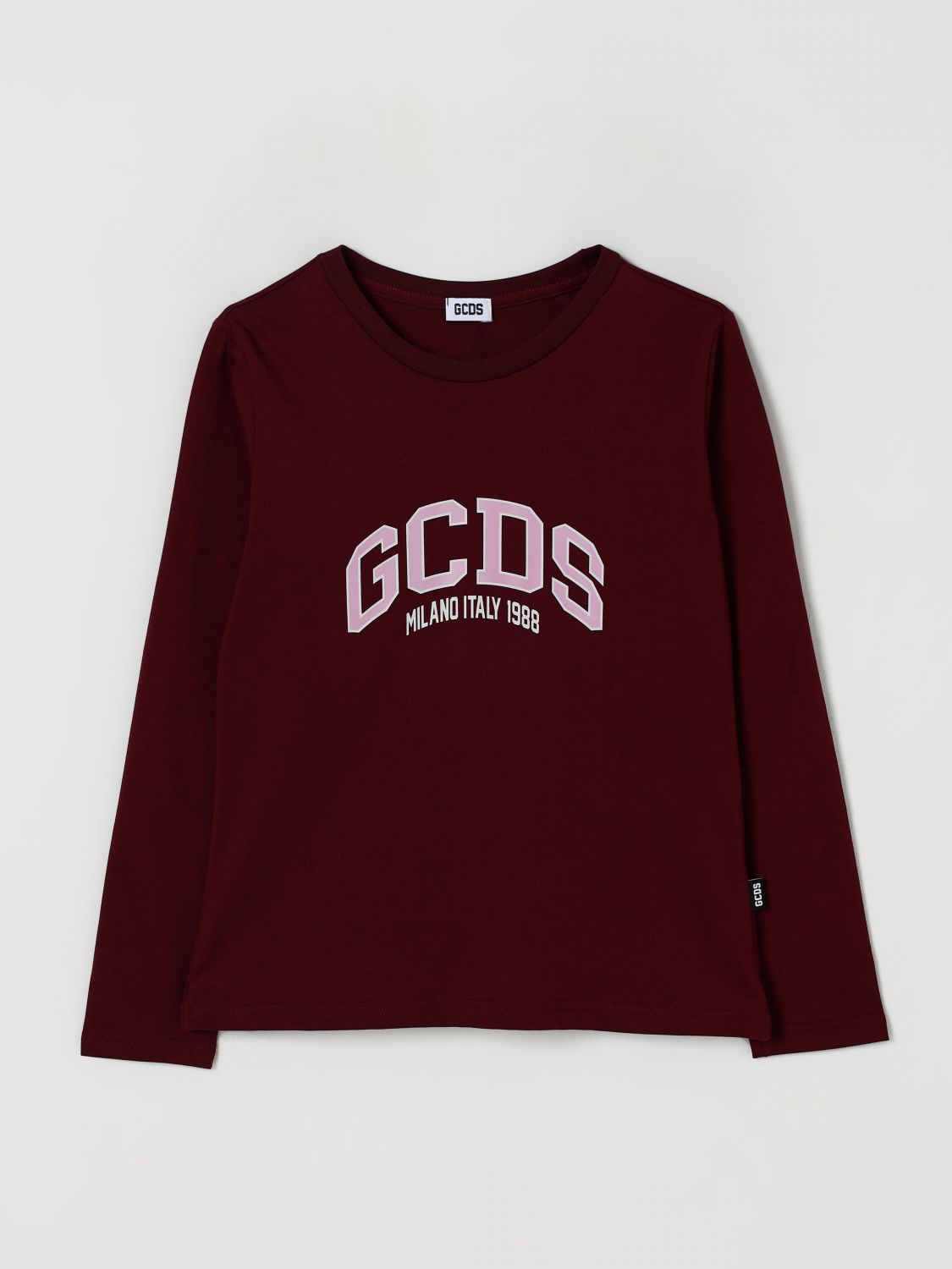 Gcds Junior T-shirt  Kids Color Burgundy In Burgundy