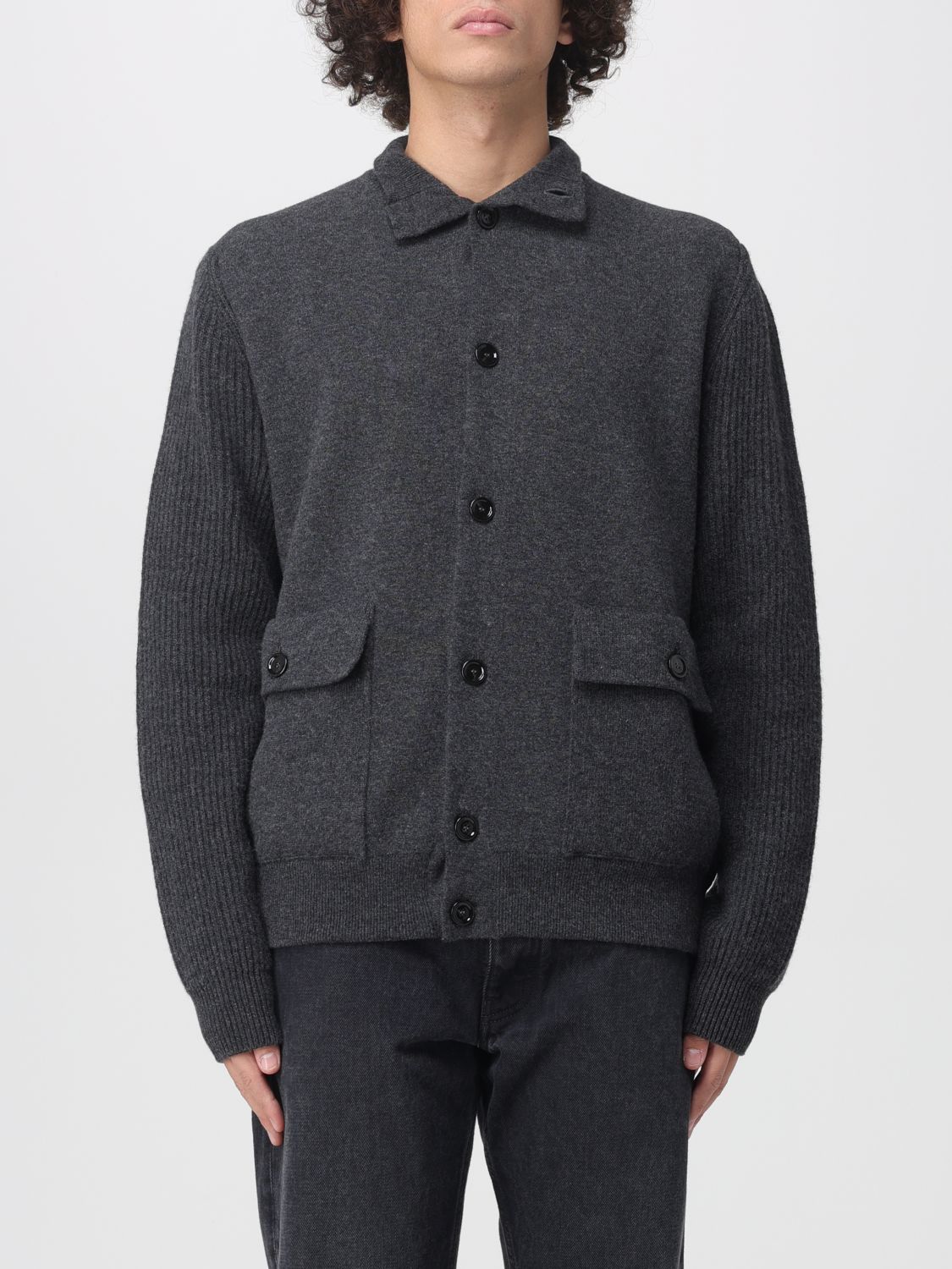 Lardini Sweater Men Color Grey In Gray