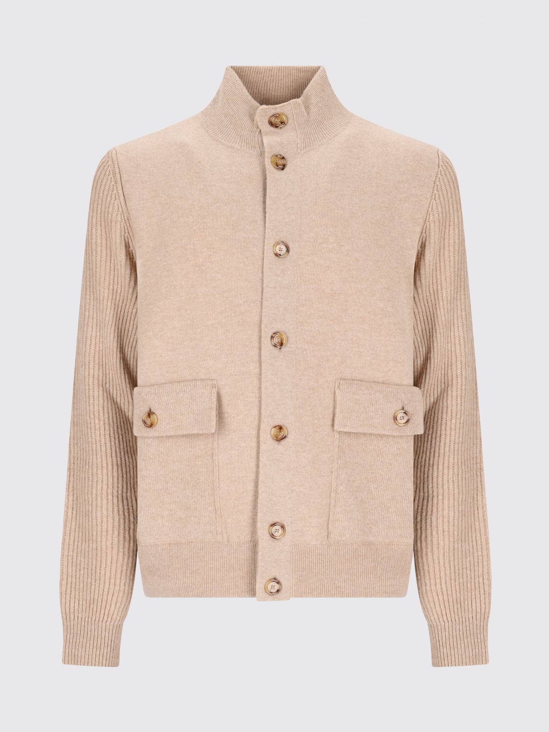 Lardini Sweater Men Color Beige In Sand