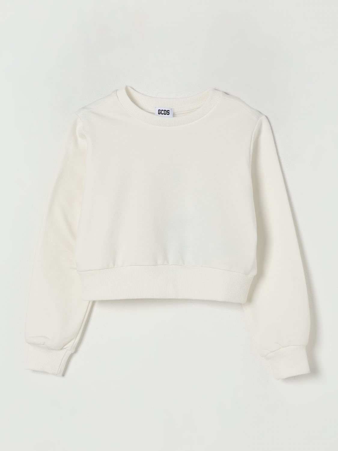 Gcds Junior Sweater Kids Color White In White