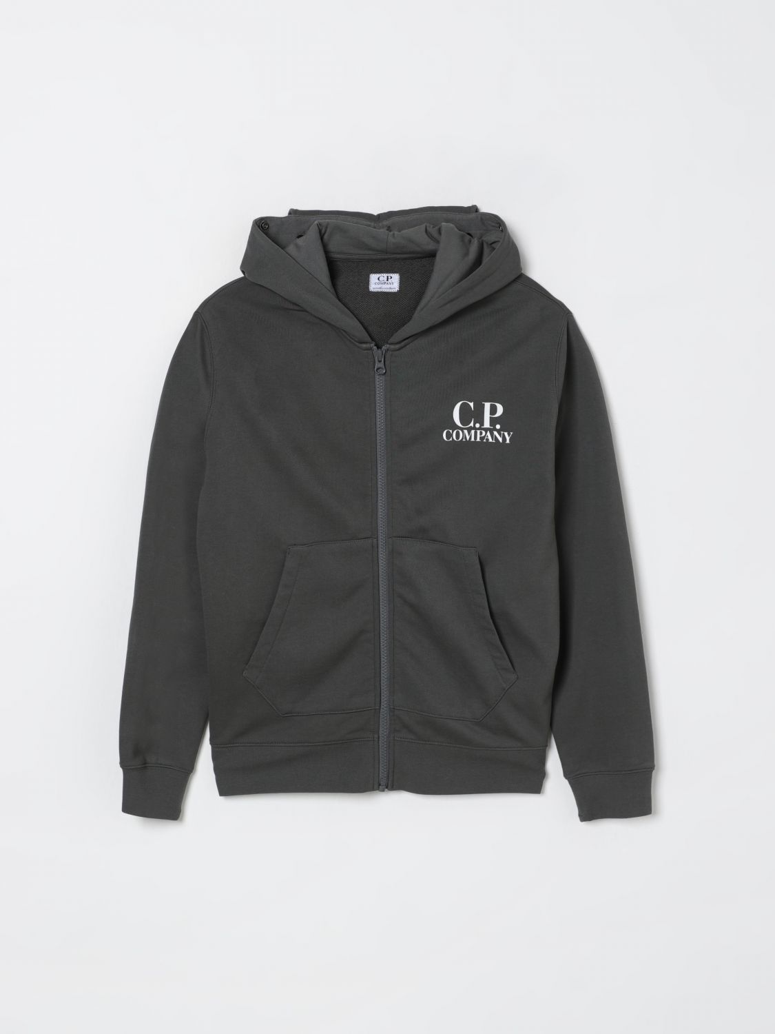 C.p. Company Sweater C. P. Company Kids Color Charcoal In Gray